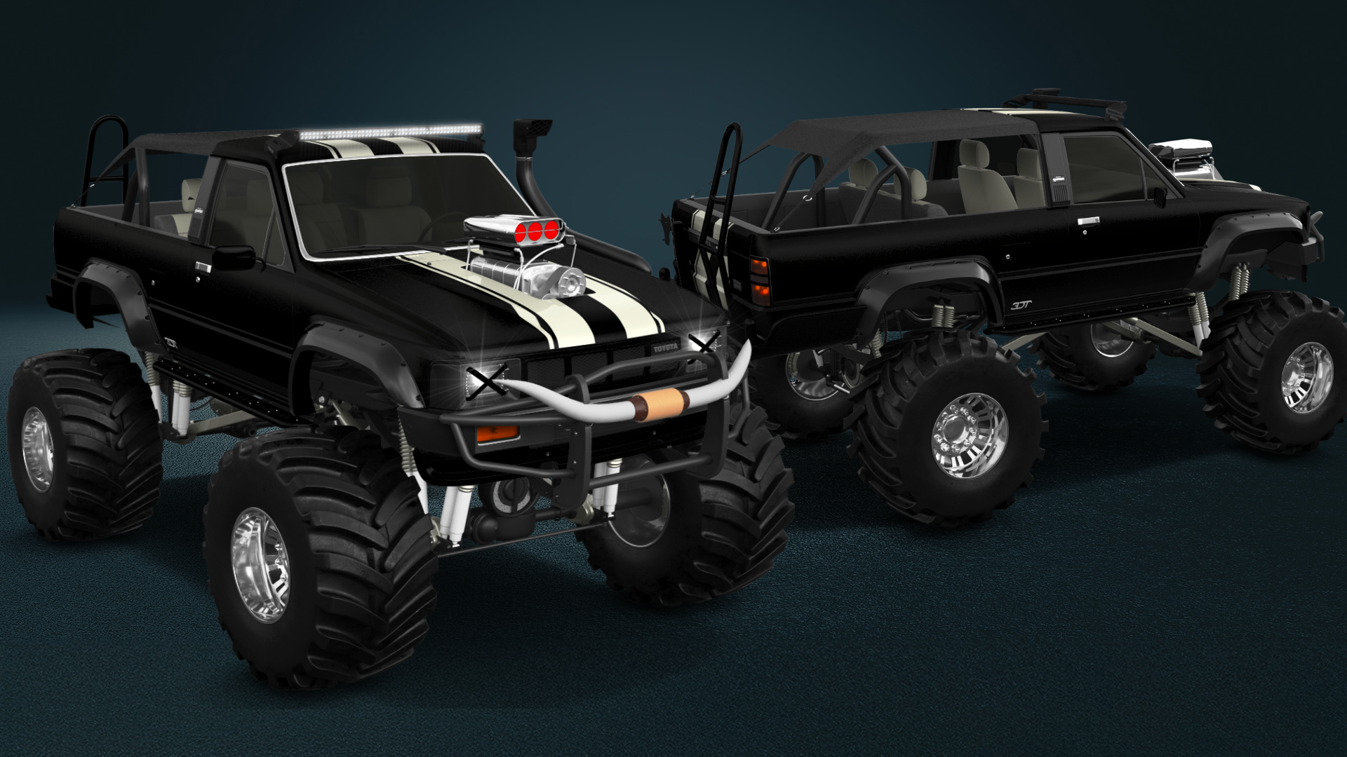 Toyota 4Runner 3 Door SUV 1984 tuning