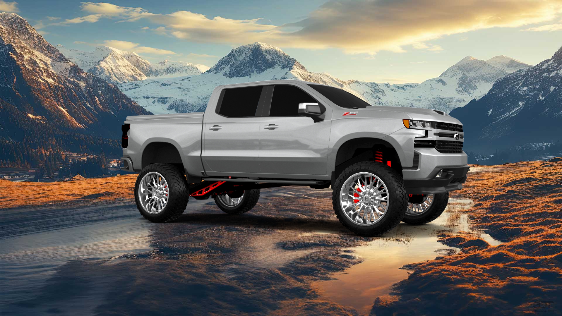 Chevrolet Silverado 1500 4 Door pickup truck 2019 tuning