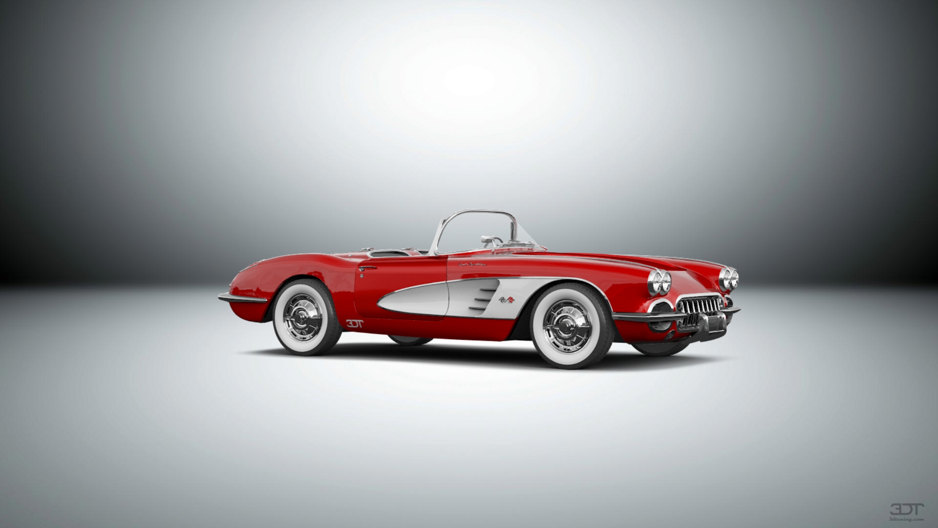 Chevrolet Corvette Convertible Coupe 1958 tuning