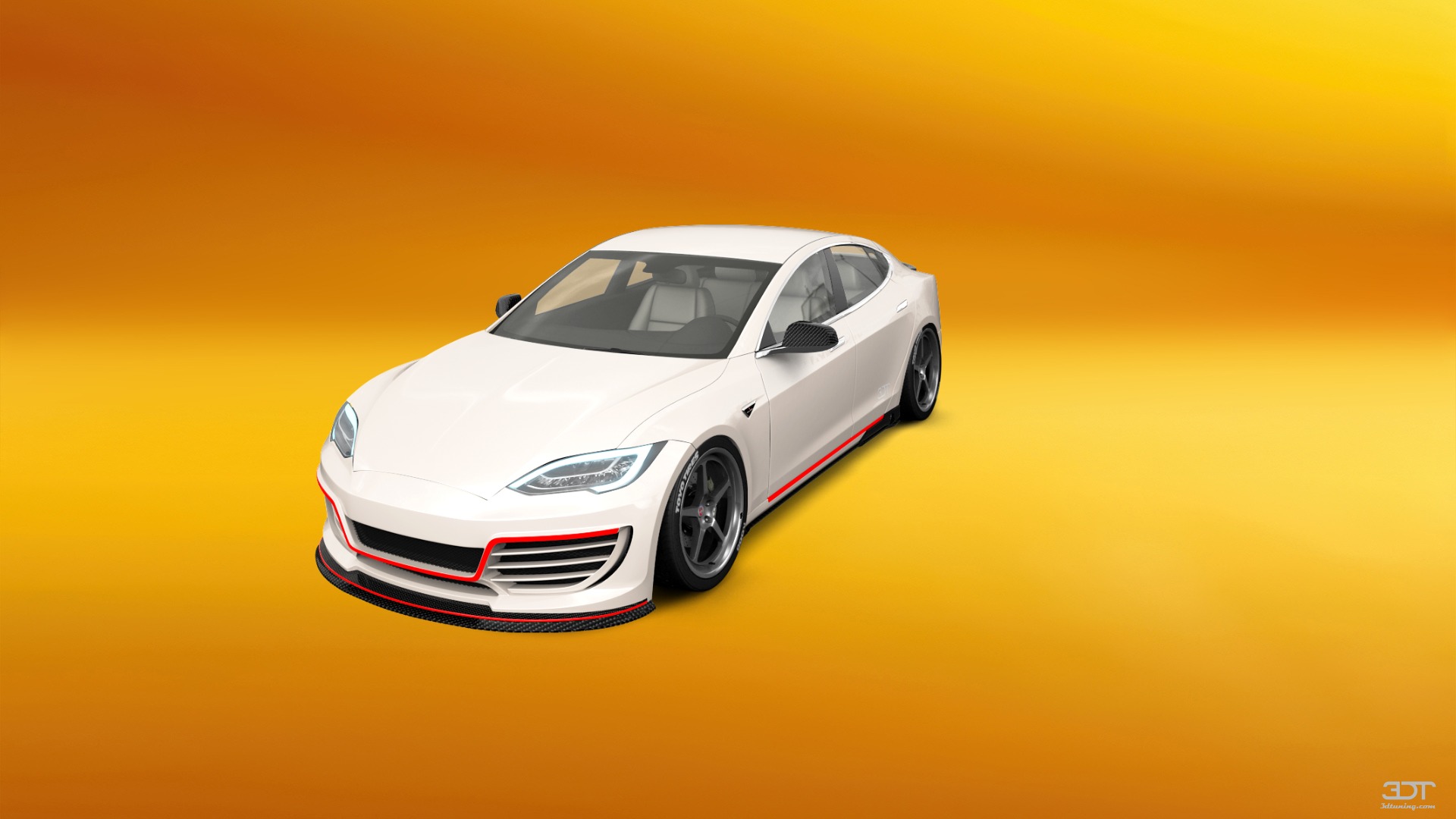 Tesla Model S 5 Door Liftback 2013 tuning