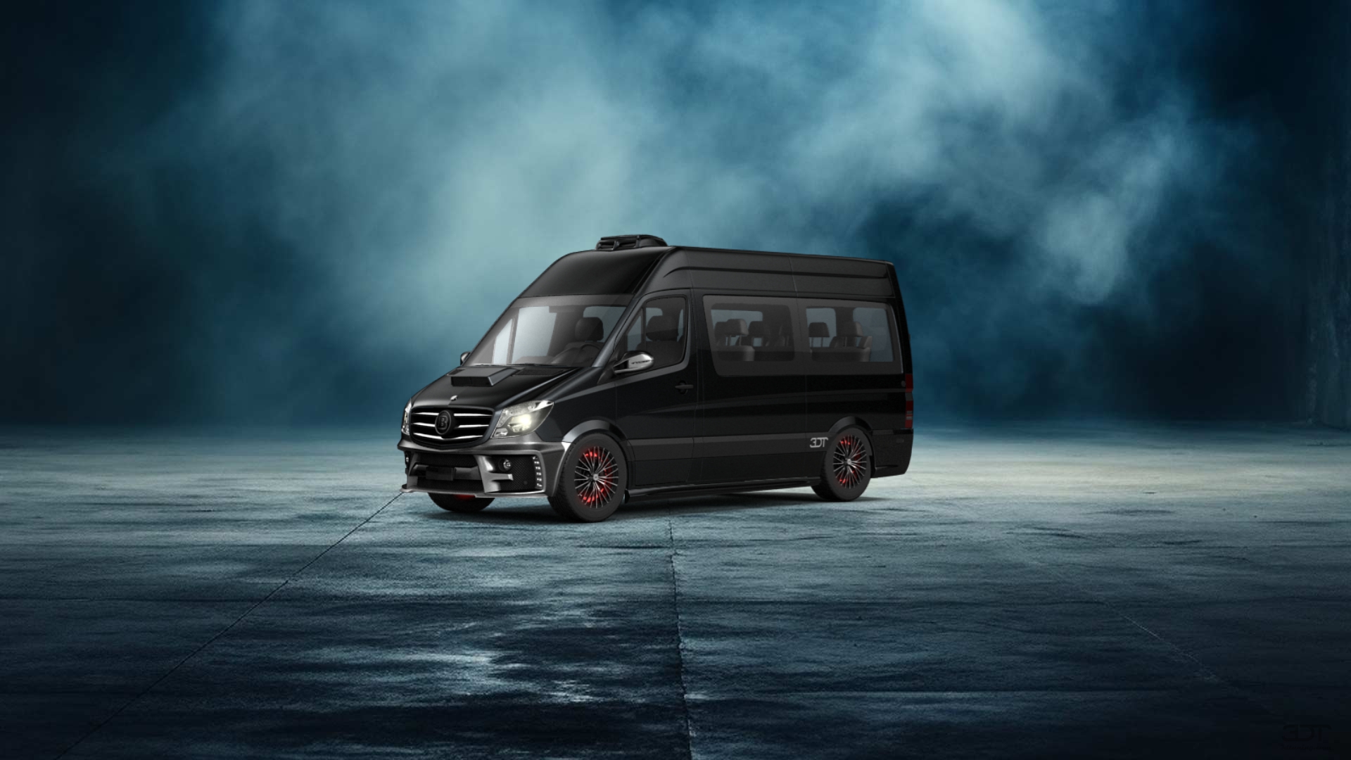 Mercedes Sprinter Passenger Van 2013 tuning