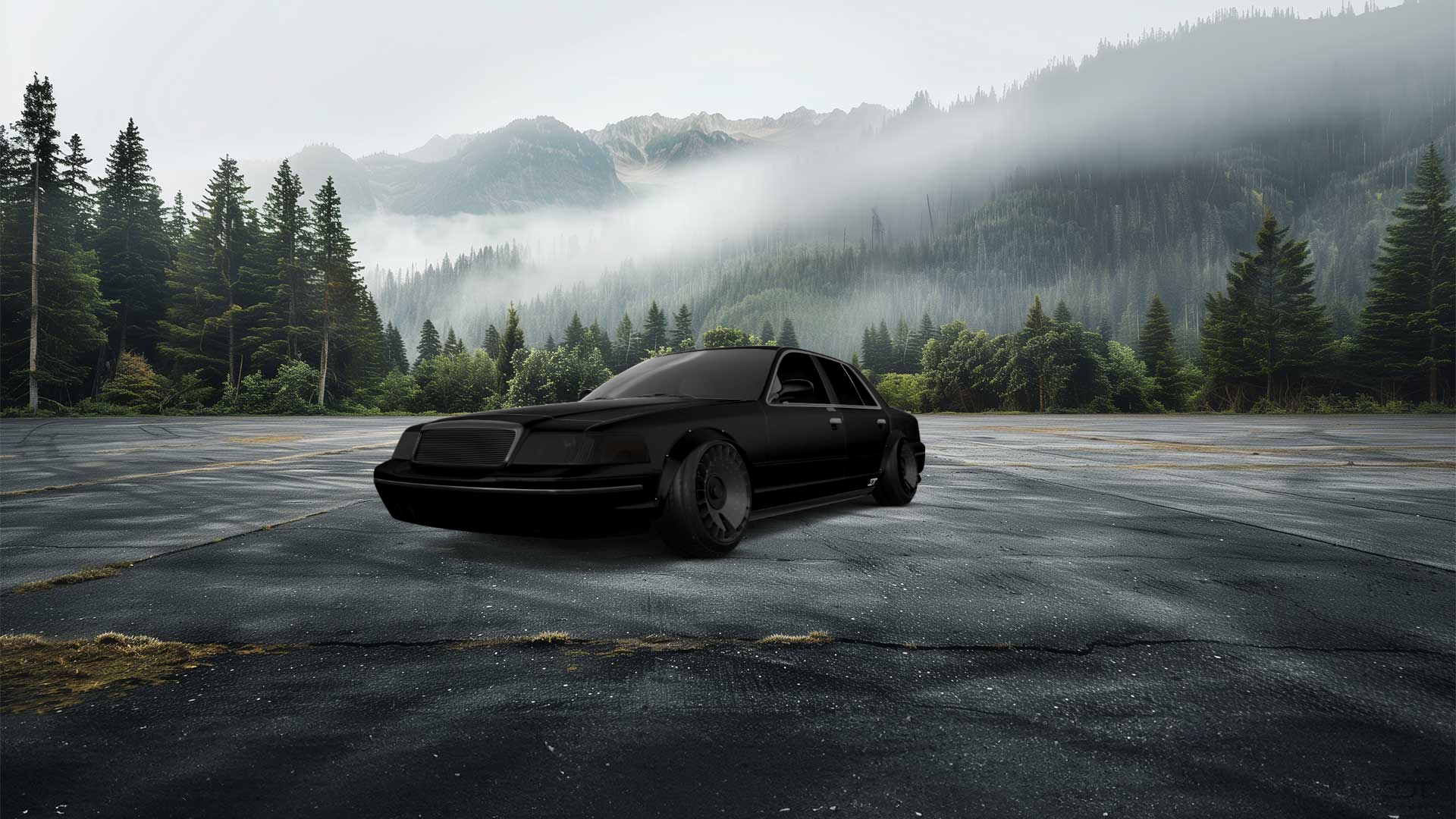 Ford Crown Victoria Sedan 2007 tuning