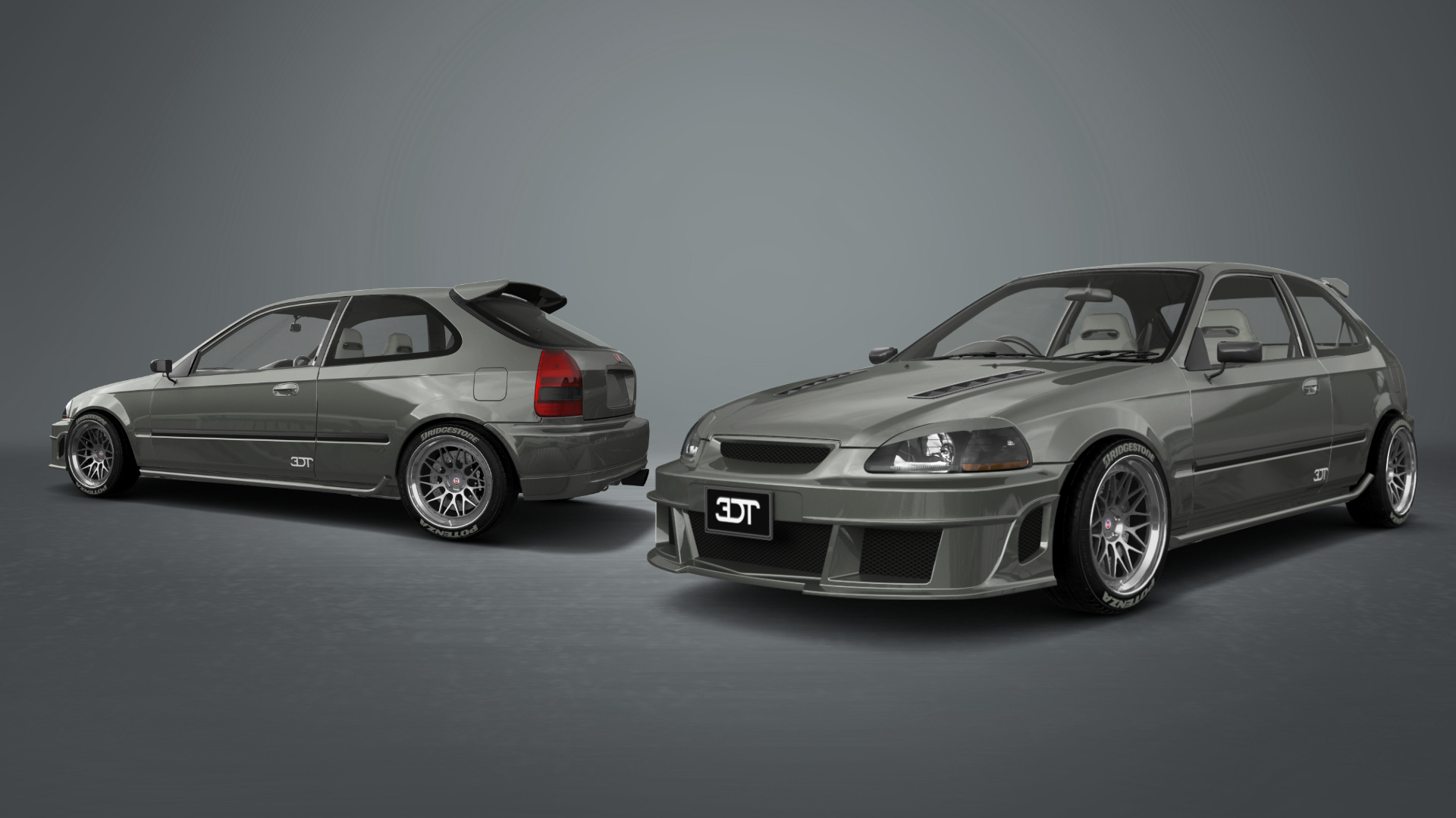 Honda Civic 3 Door Hatchback 1997 tuning