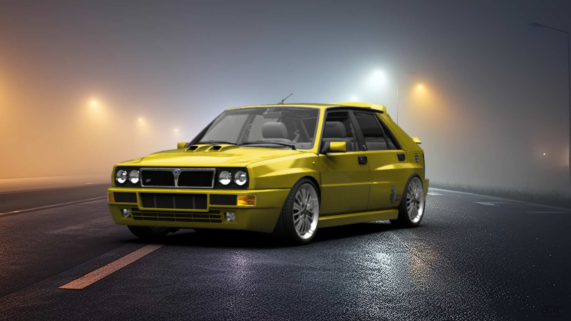 Lancia Delta EVO 5 Door Hatchback 1992 tuning