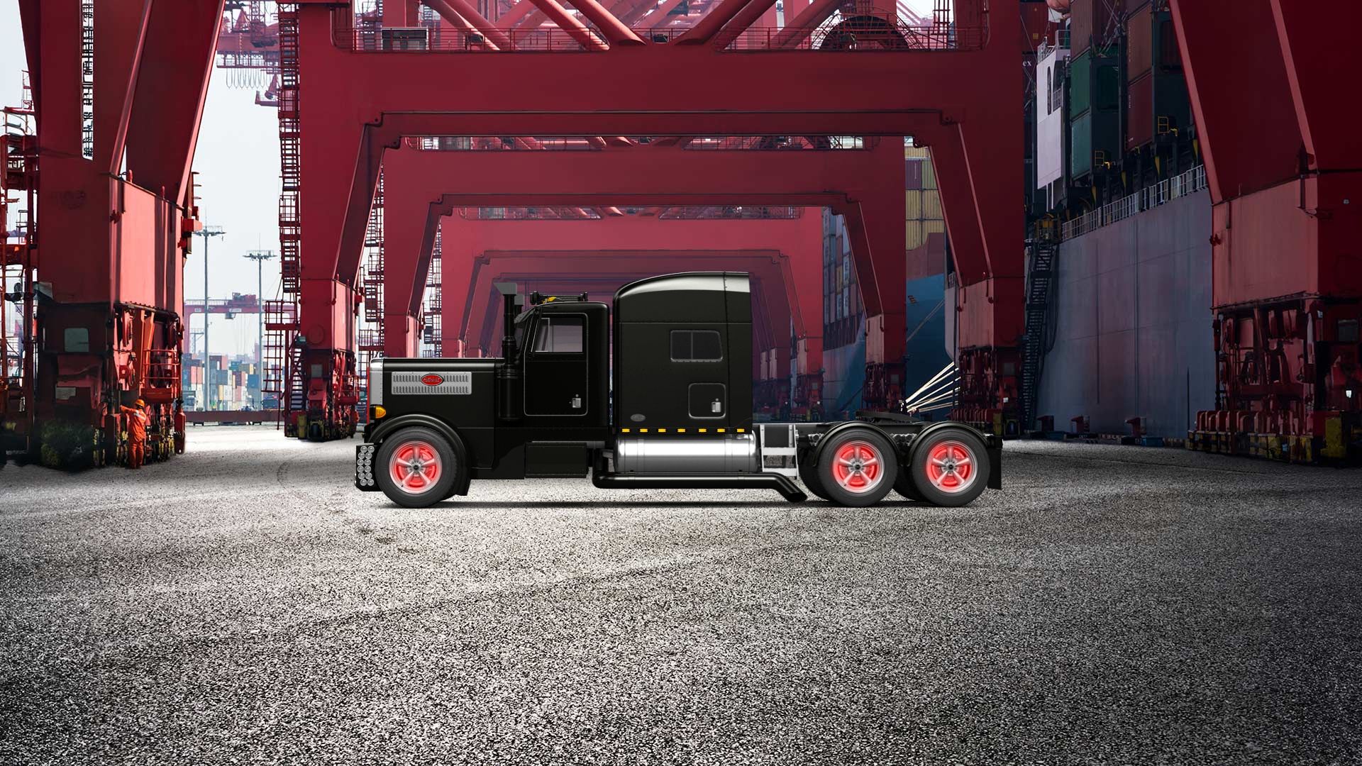 Peterbilt 359 Truck 1987