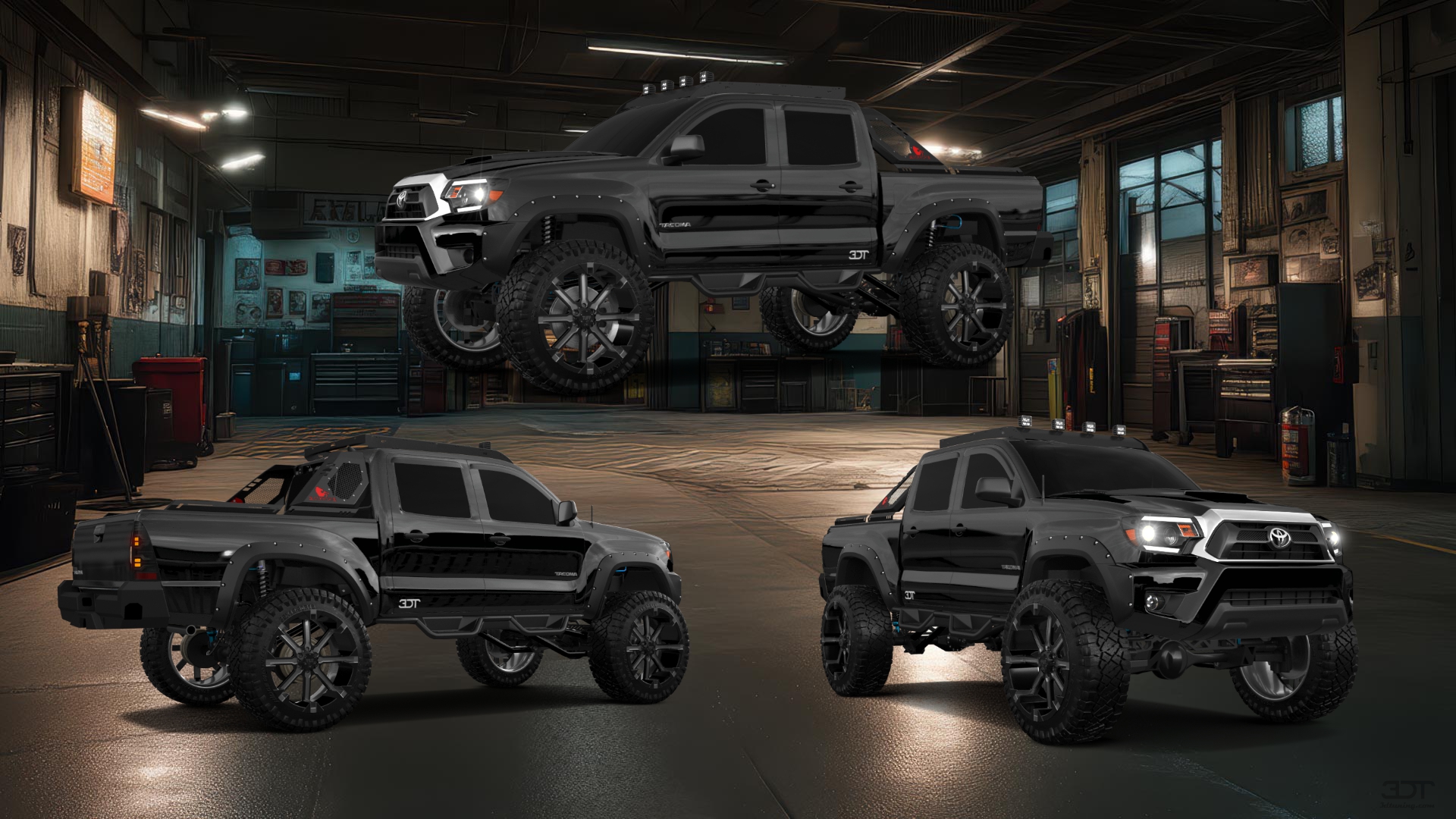 Toyota Tacoma Crew Cab 5.1 ft box 4 Door pickup truck 2012 tuning