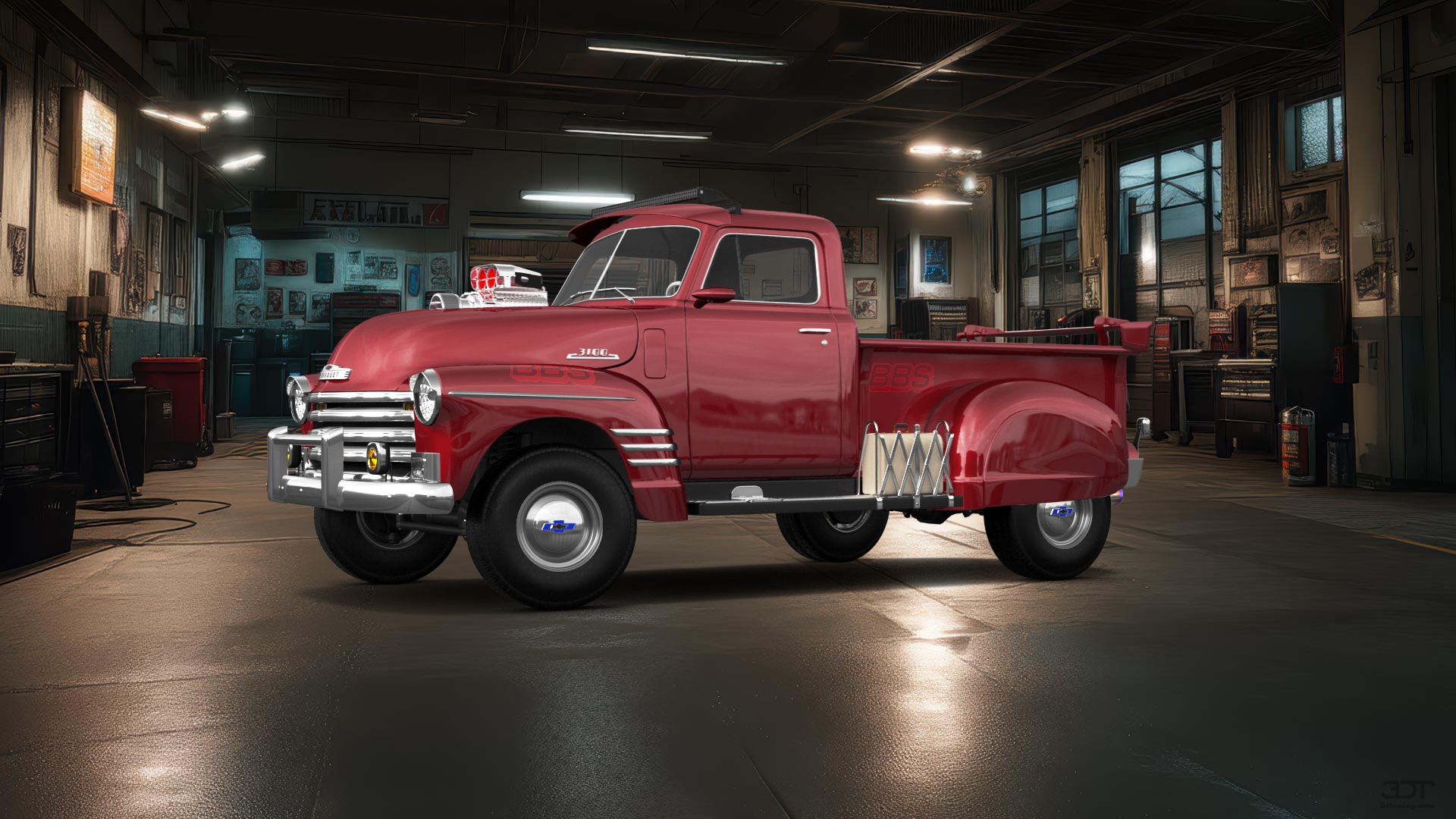 Chevrolet 3100 2 Door pickup truck 1950 tuning