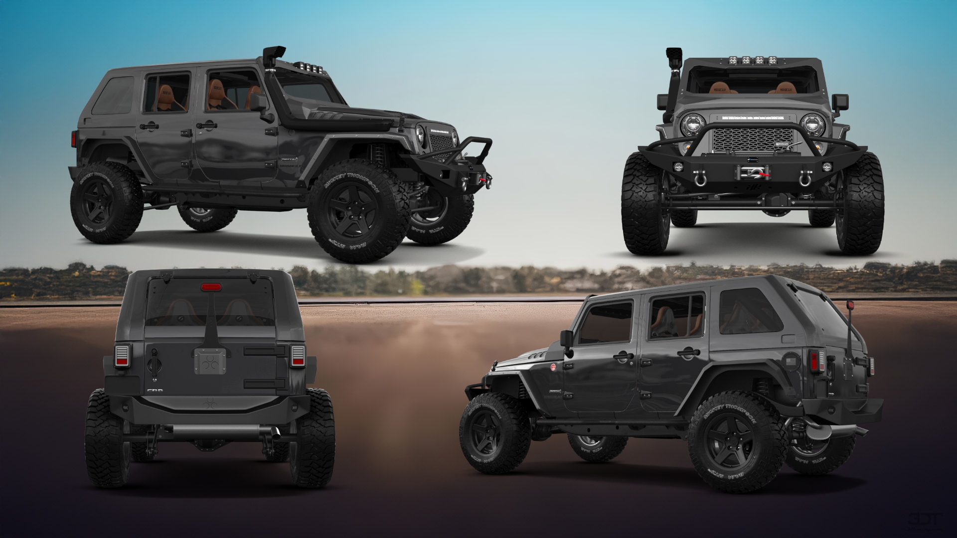 Jeep Wrangler Unlimited JK Rubicon Recon 4 Door SUV 2017 tuning