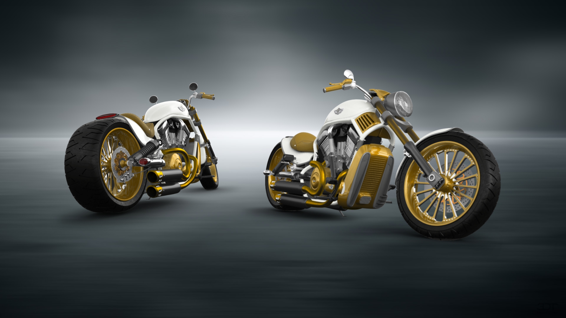Harley-Davidson Custom Chopper Cruiser 2011