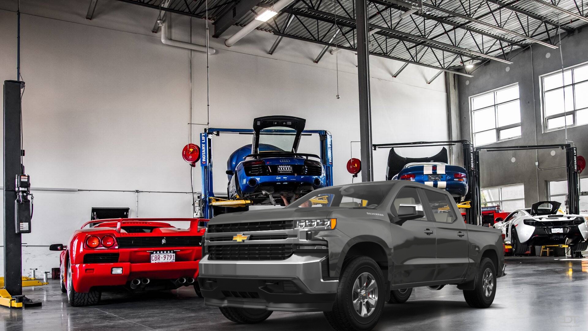 Chevrolet Silverado 1500 4 Door pickup truck 2019 Images