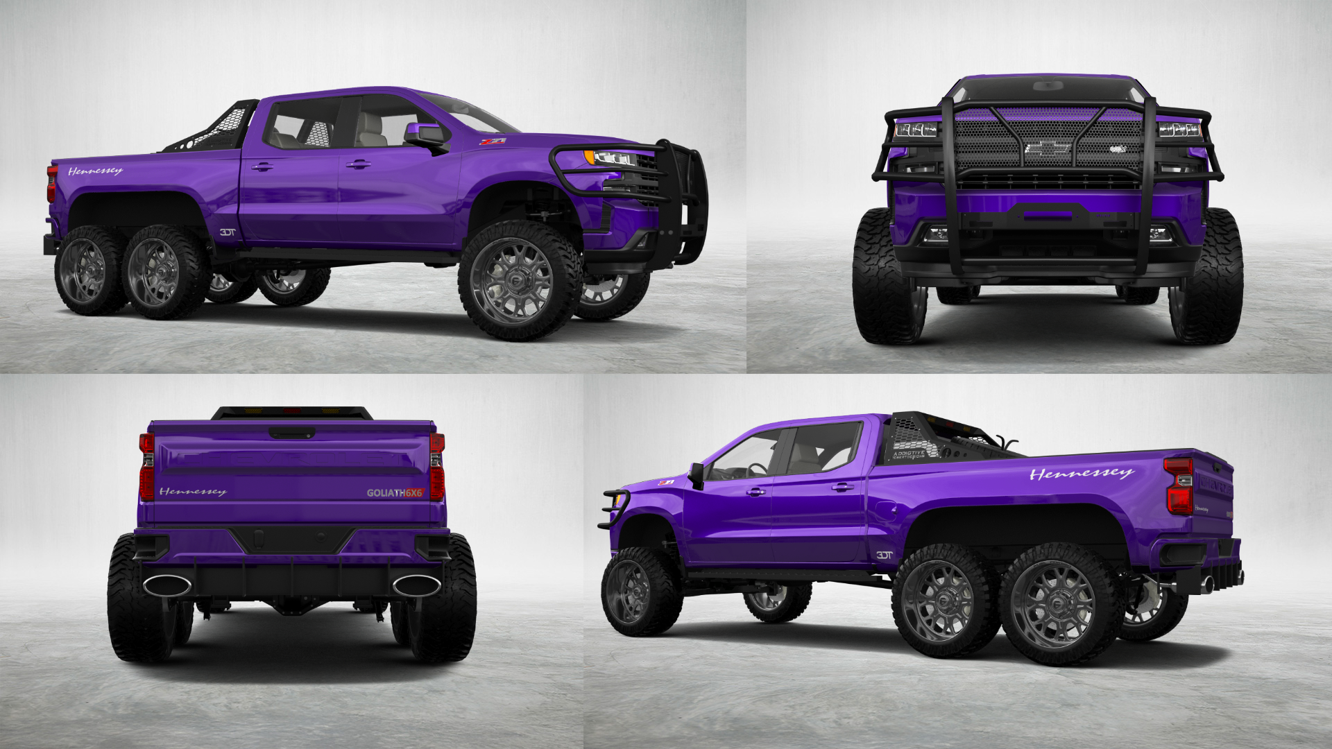 Chevrolet Silverado Hennessey Goliath 6X6 Truck 2020