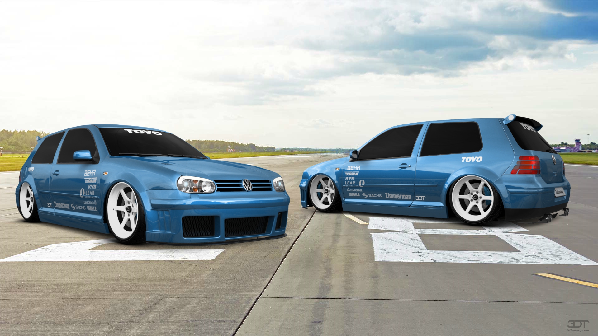 Volkswagen Golf 4 (mk4) 3 Door Hatchback 1997 tuning