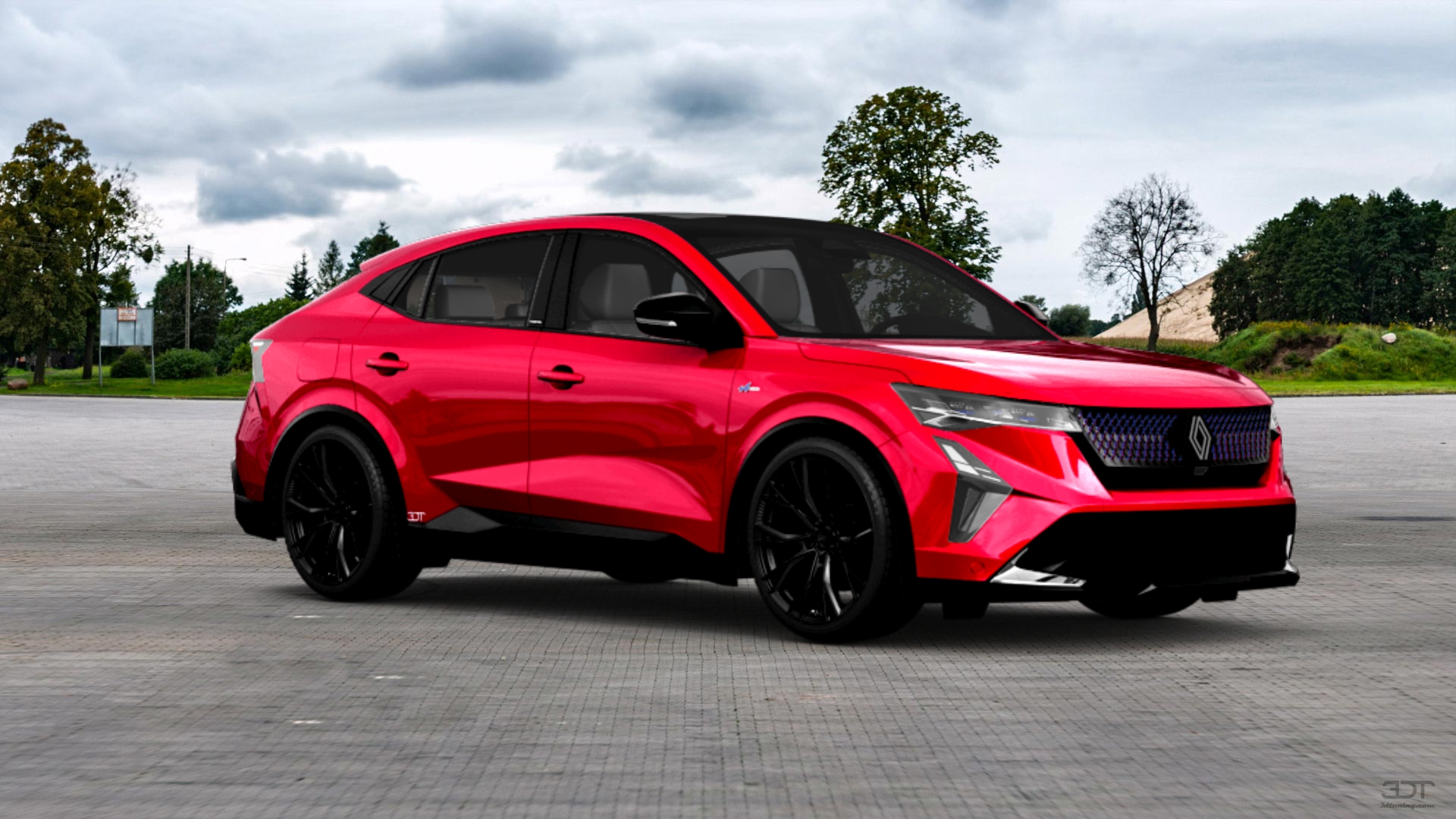 Renault Rafale 5 Door Coupe SUV 2024 tuning