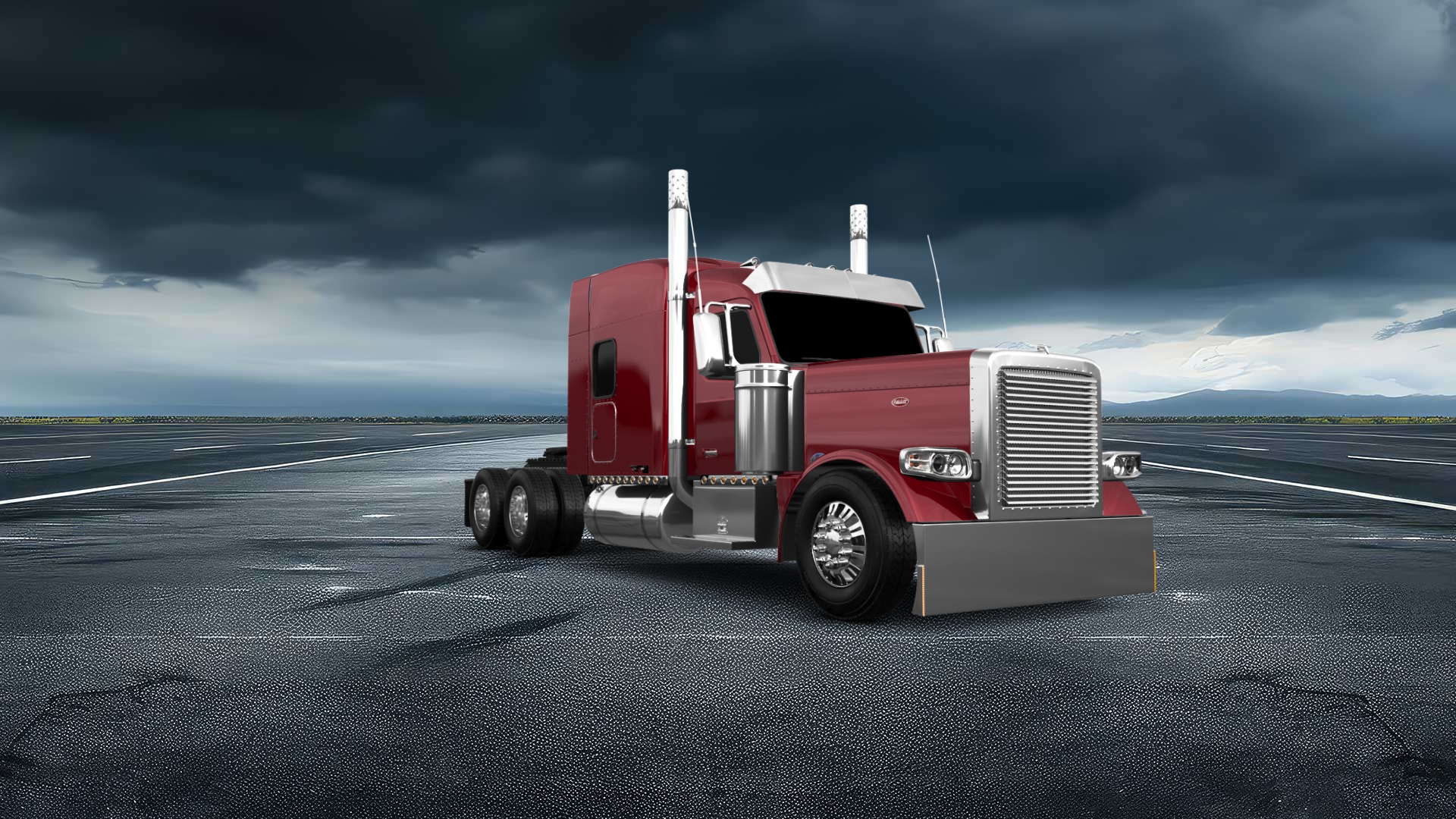 Peterbilt 589 Sleeper Cab Truck 2024 tuning