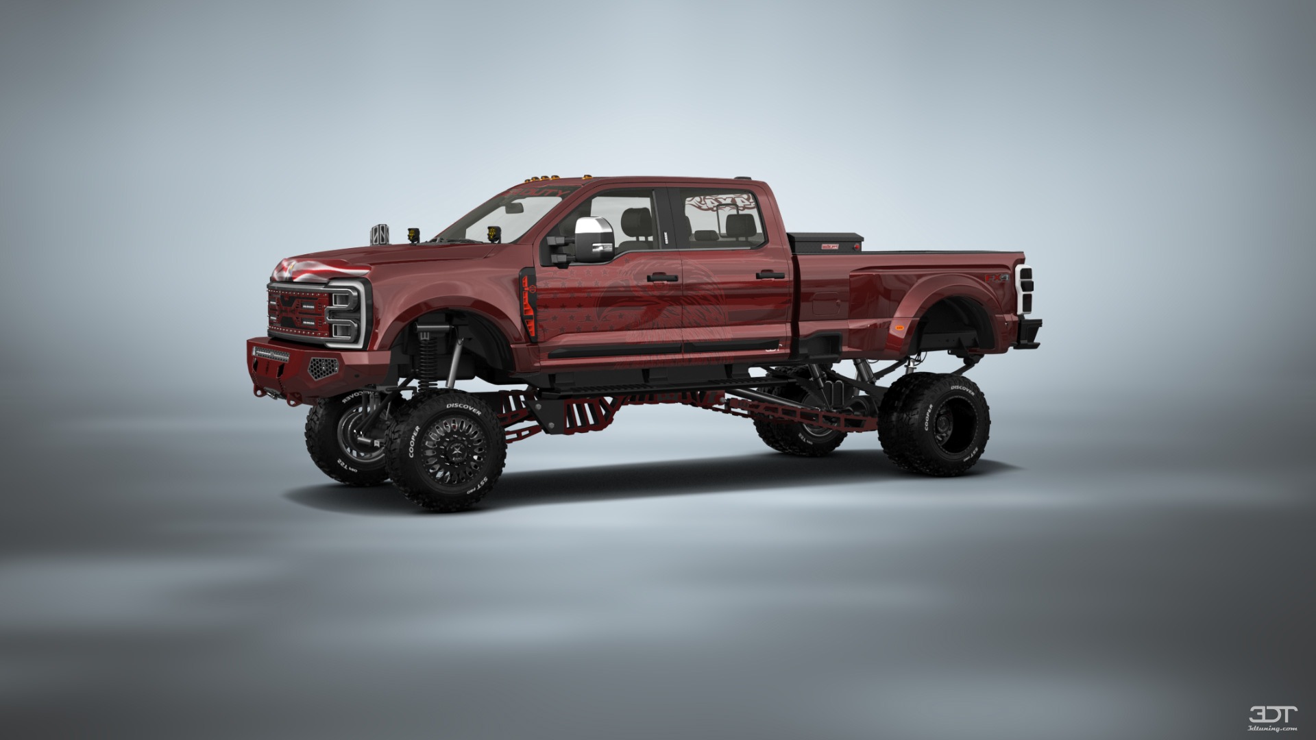 Ford F-350 DRW Crew Cab 4 Door pickup truck 2023 tuning