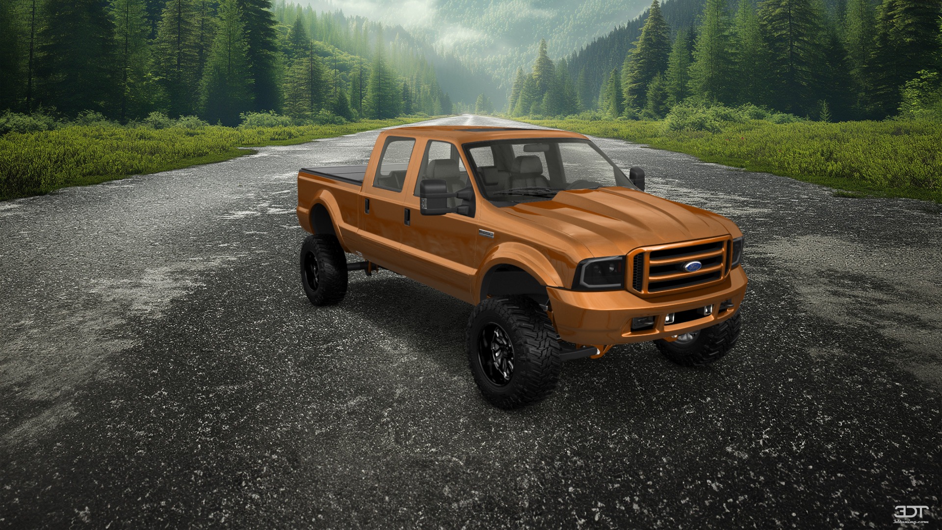 Ford F-250 Crew Cab 4 Door pickup truck 1999