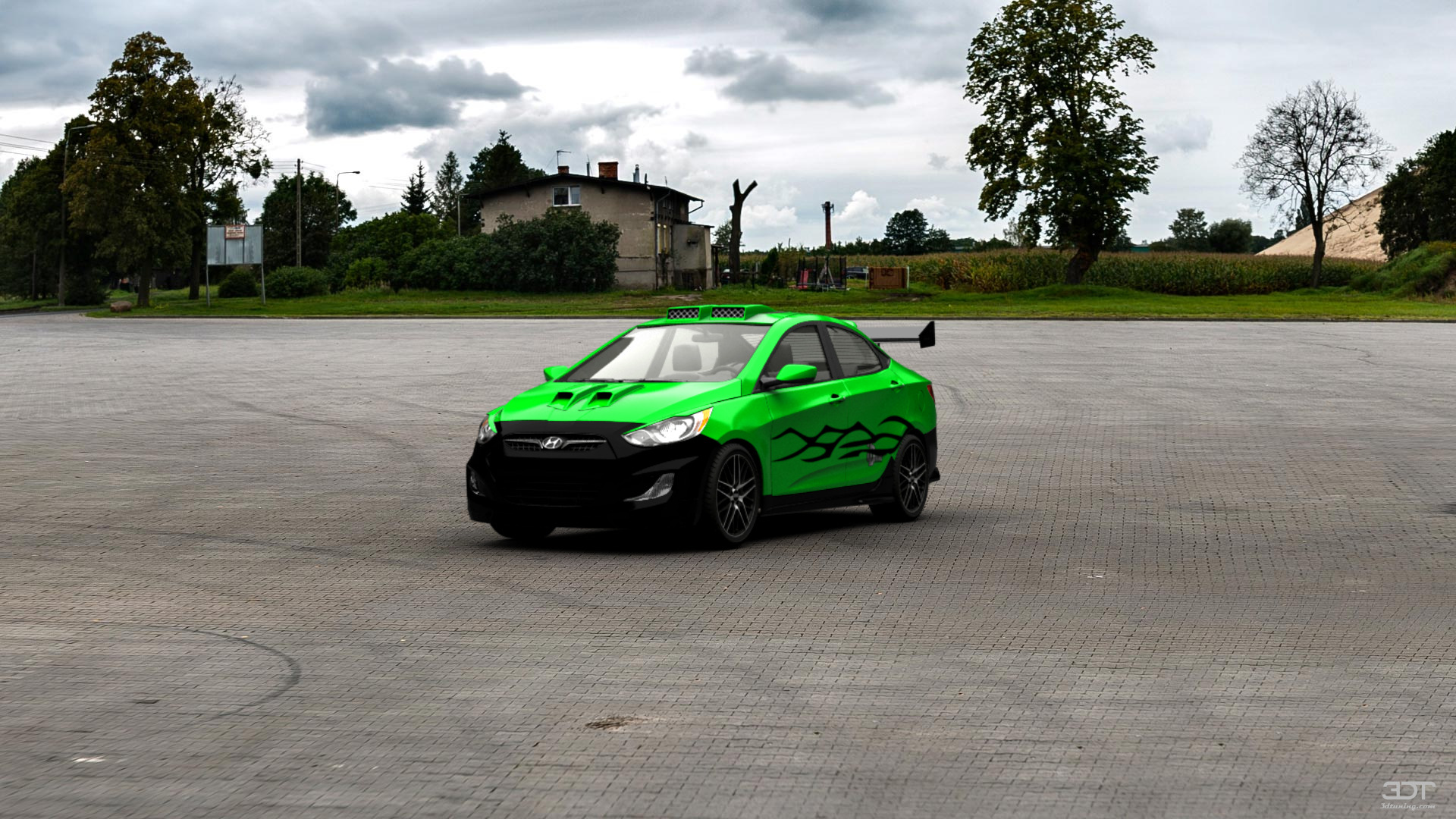Hyundai Solaris Sedan 2011 tuning