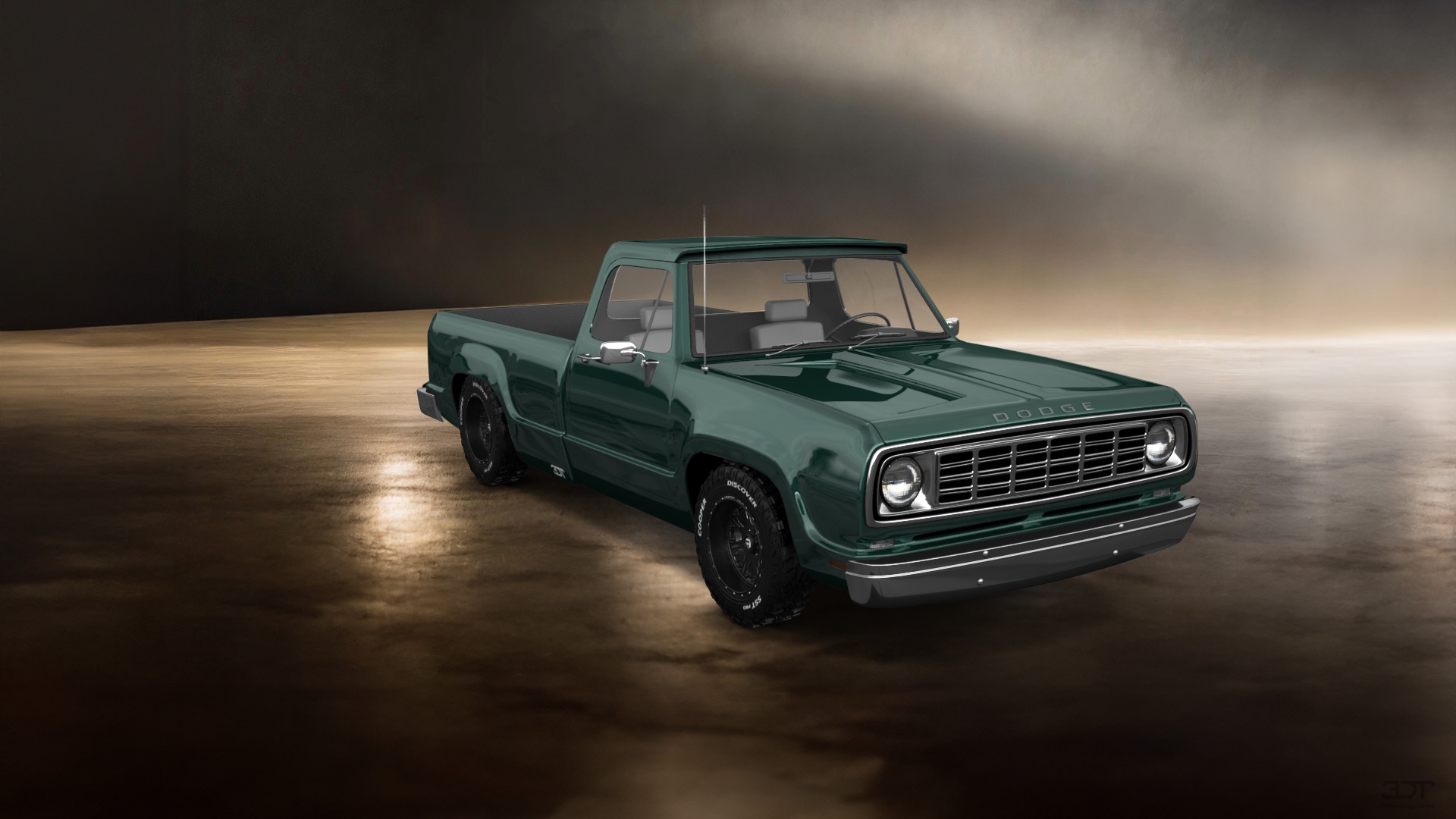 Dodge Power Wagon W200 2 Door pickup truck 1972 tuning