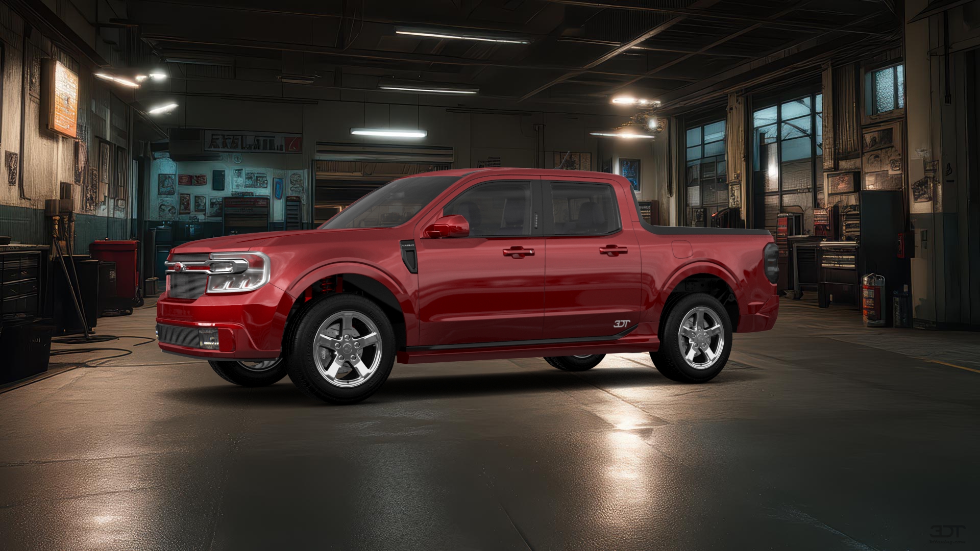 Ford Maverick 4 Door pickup truck 2022 tuning
