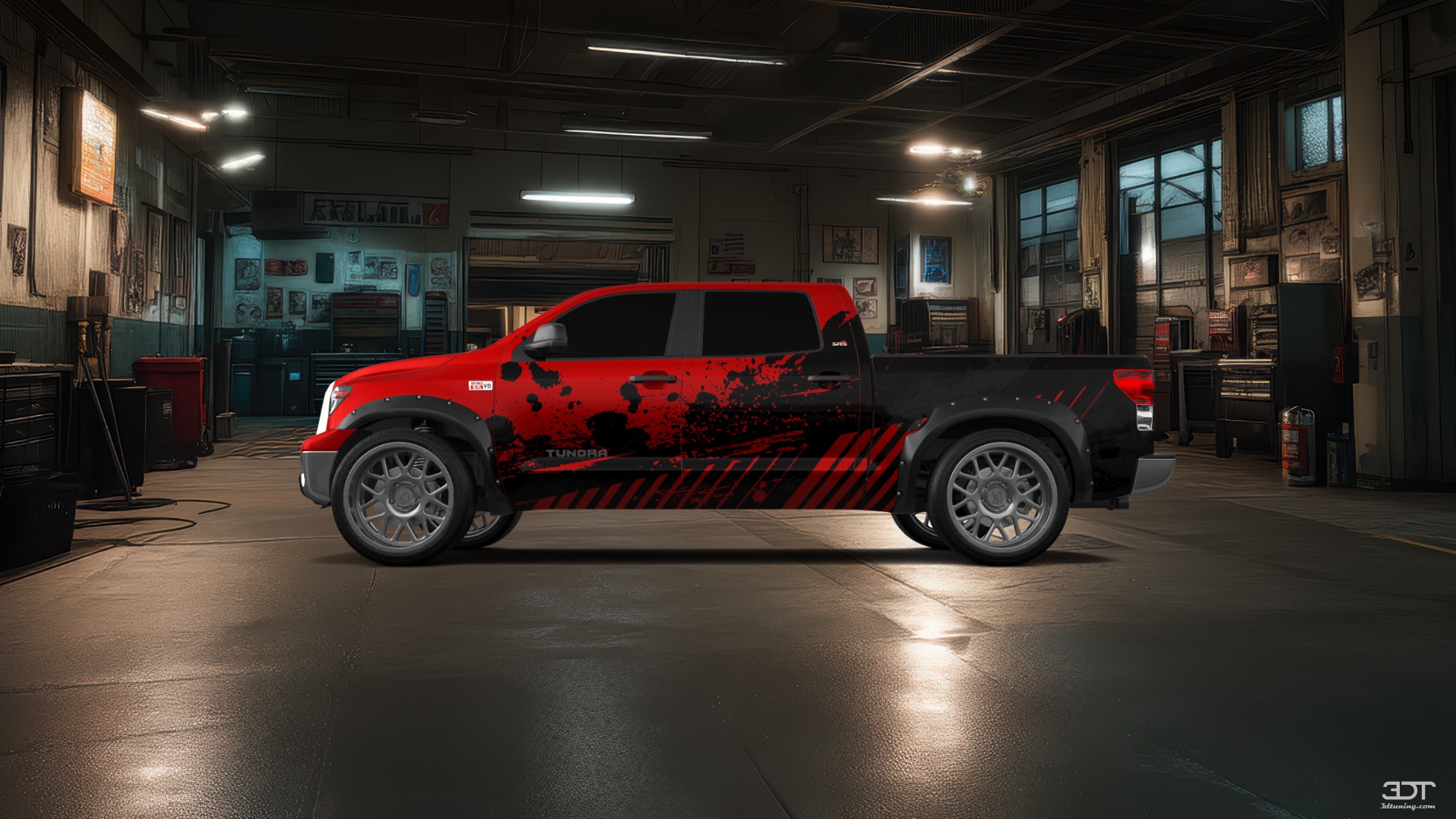 Toyota Tundra 5.5 ft box 4 Door pickup truck 2007 tuning