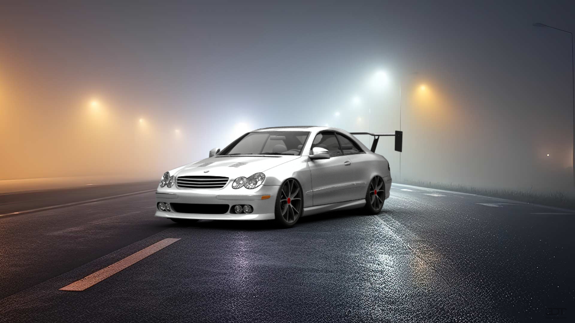 Mercedes CLK Coupe 2004 tuning