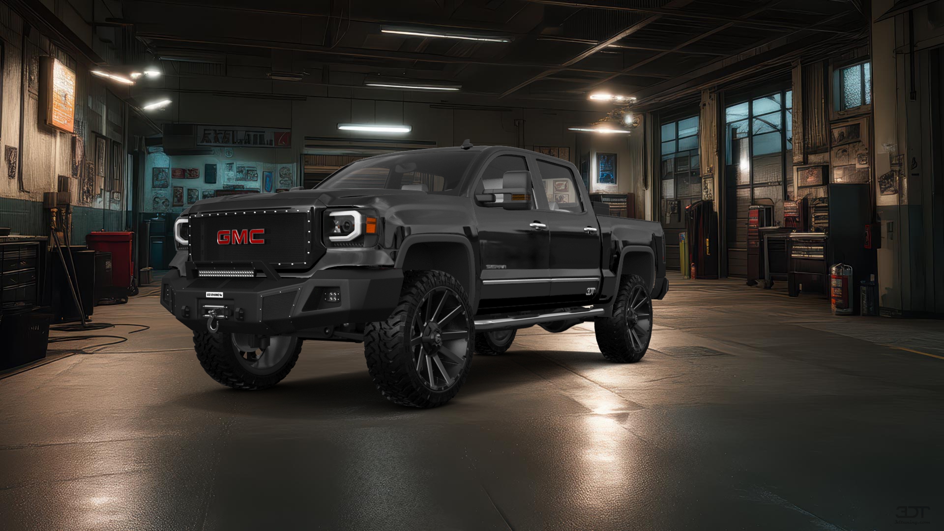 GMC Sierra 4 Door pickup truck 2014 tuning