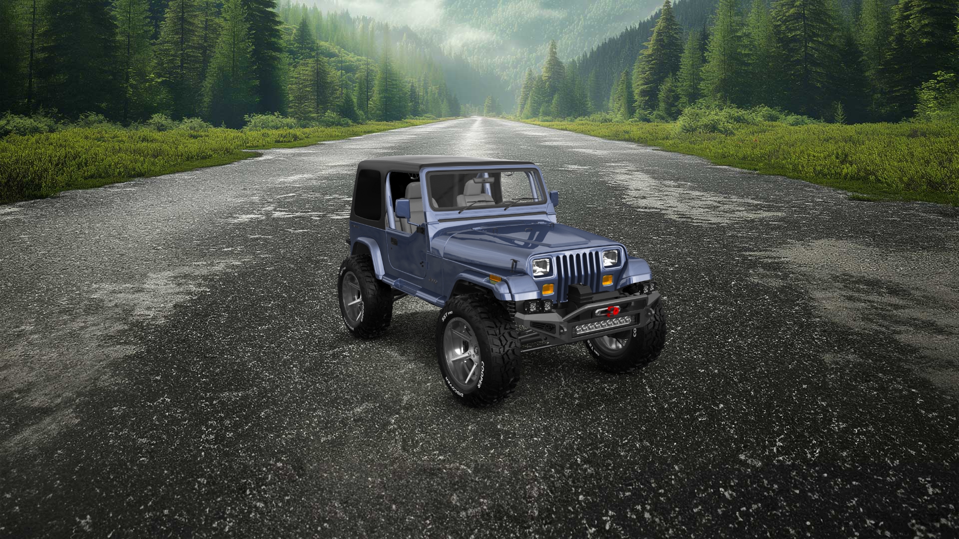 Jeep Wrangler YJ 2 Door SUV 1990