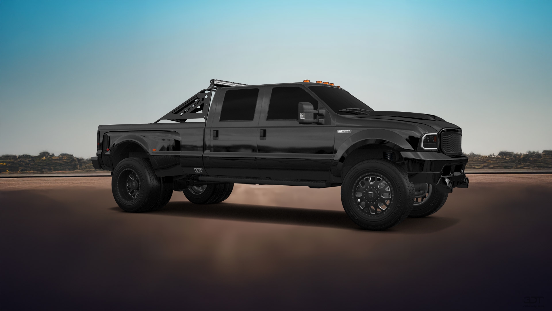 Ford F-350 DRW 4 Door pickup truck 1999 tuning