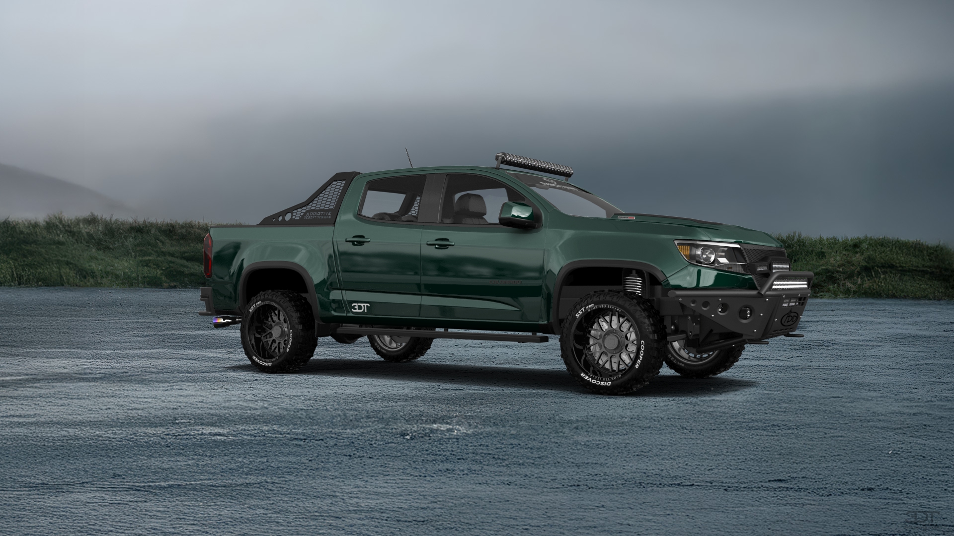 Chevrolet Colorado Crew Cab 4 Door pickup truck 2015 tuning