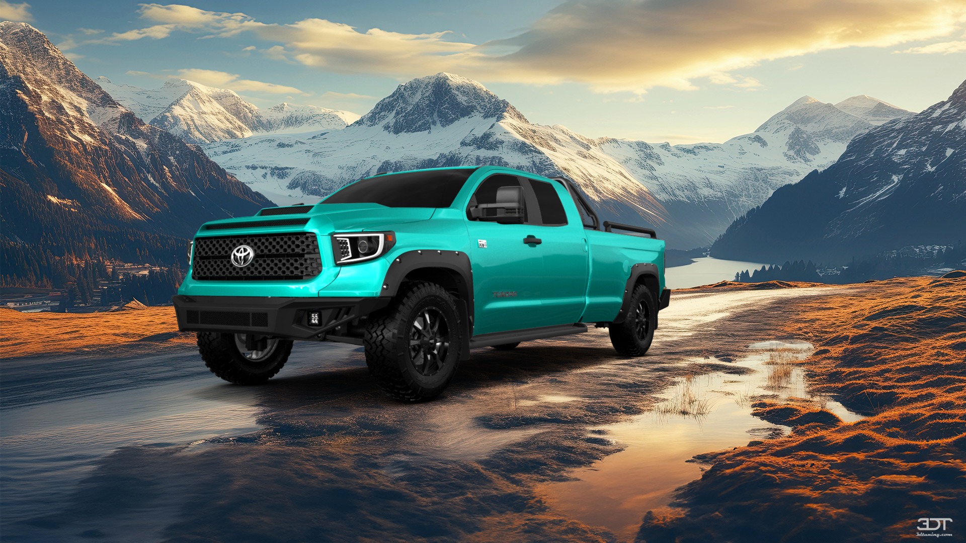Toyota Tundra Double Cab 8ft box 4 Door Truck 2014 tuning