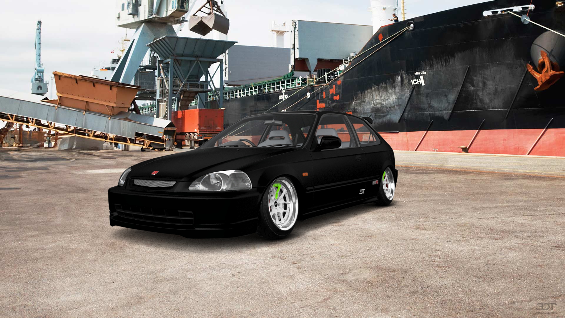 Honda Civic 3 Door Hatchback 1997 tuning