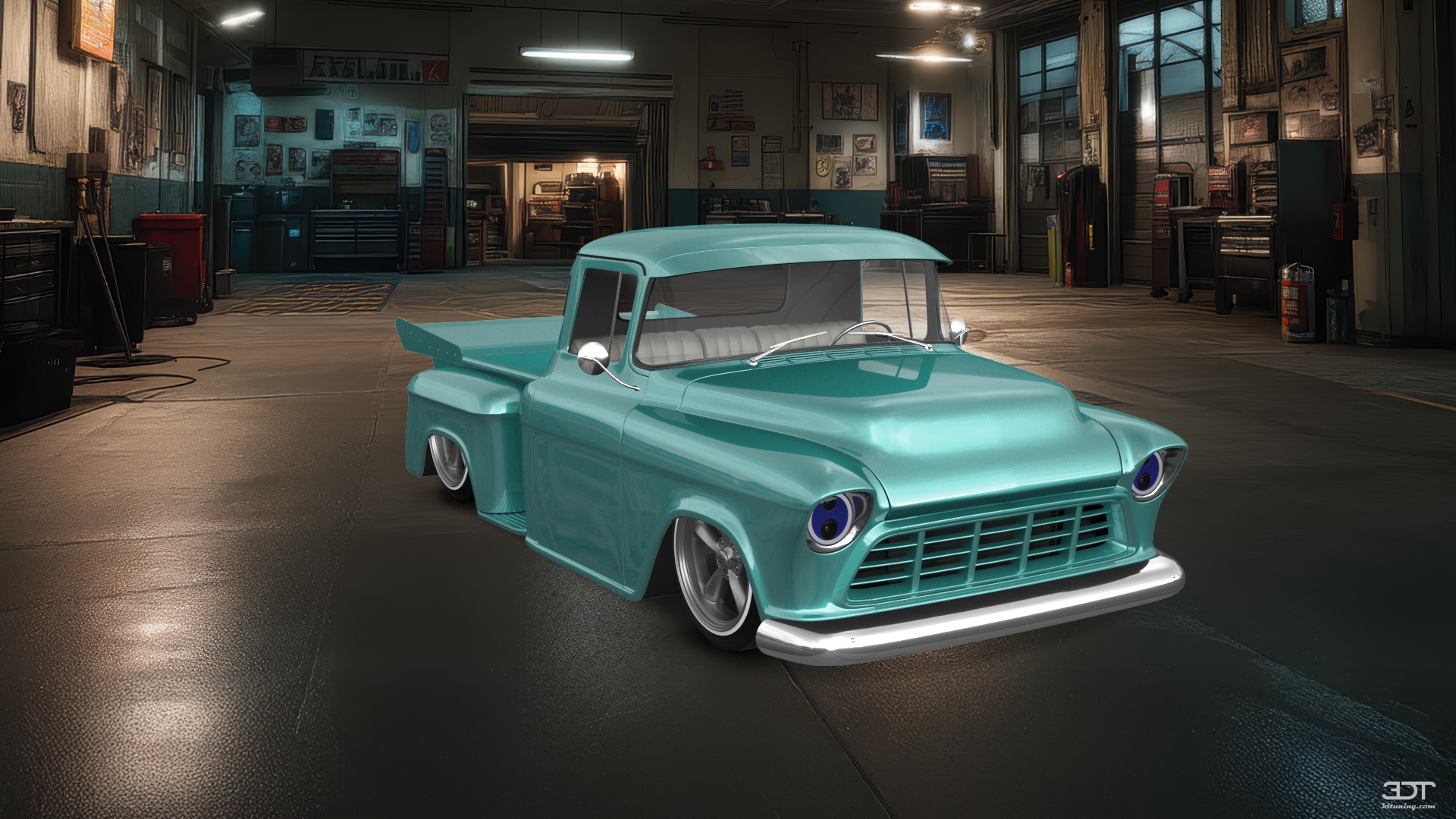 Chevrolet 3100 2 Door pickup truck 1955 tuning