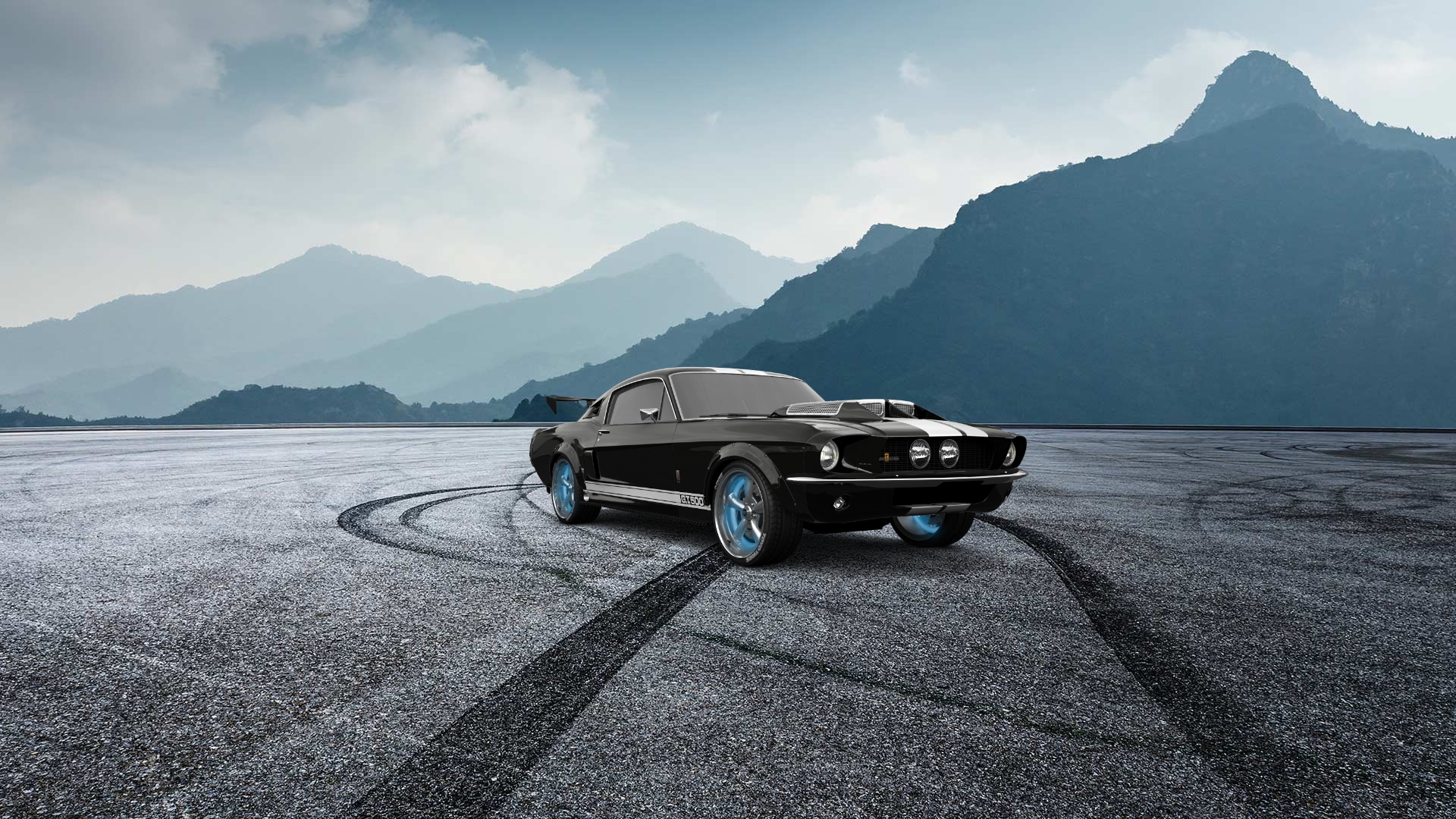 Mustang GT500 2 Door Coupe 1968 tuning