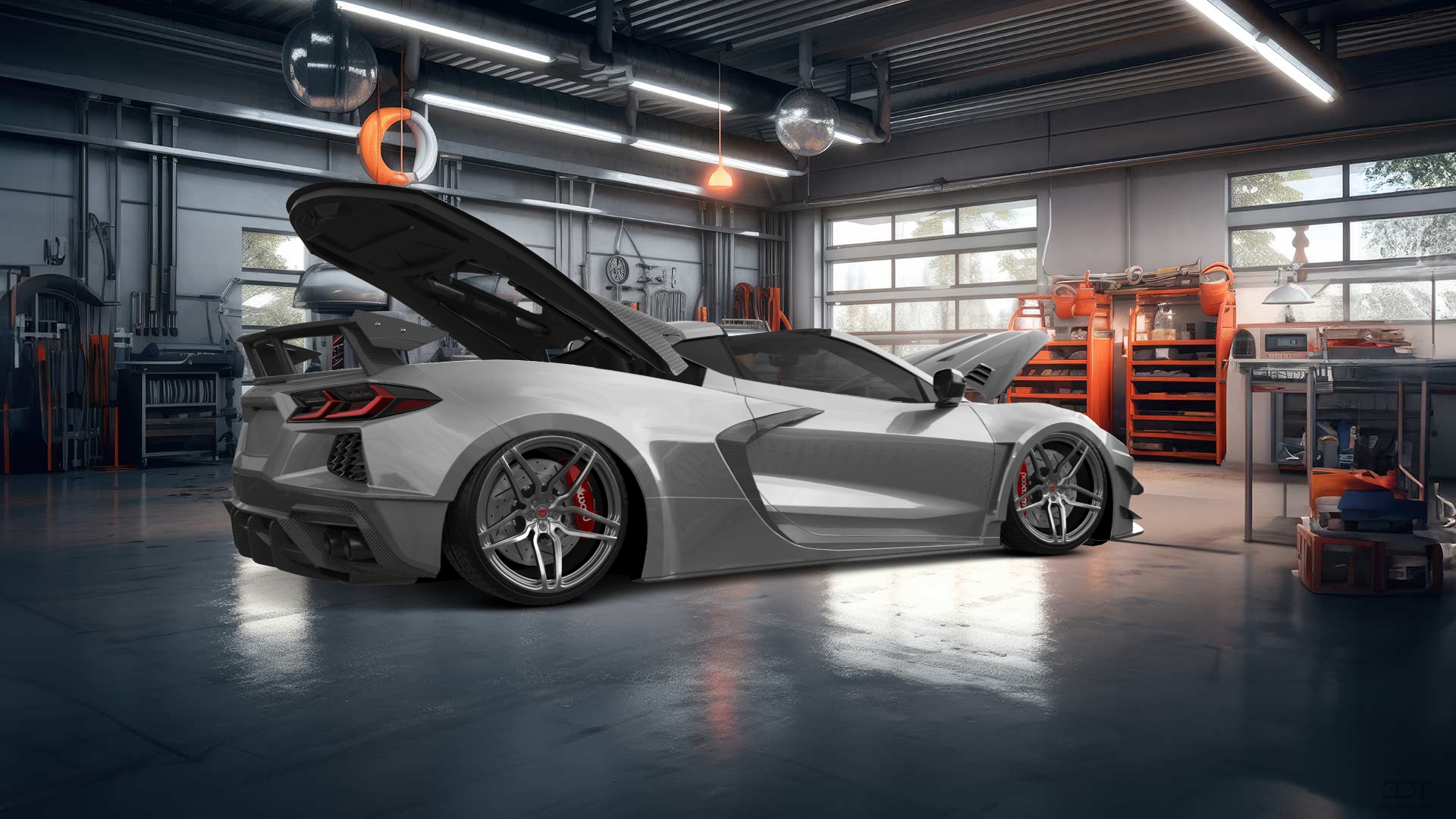Chevrolet Corvette 2 door targa top 2020 Images