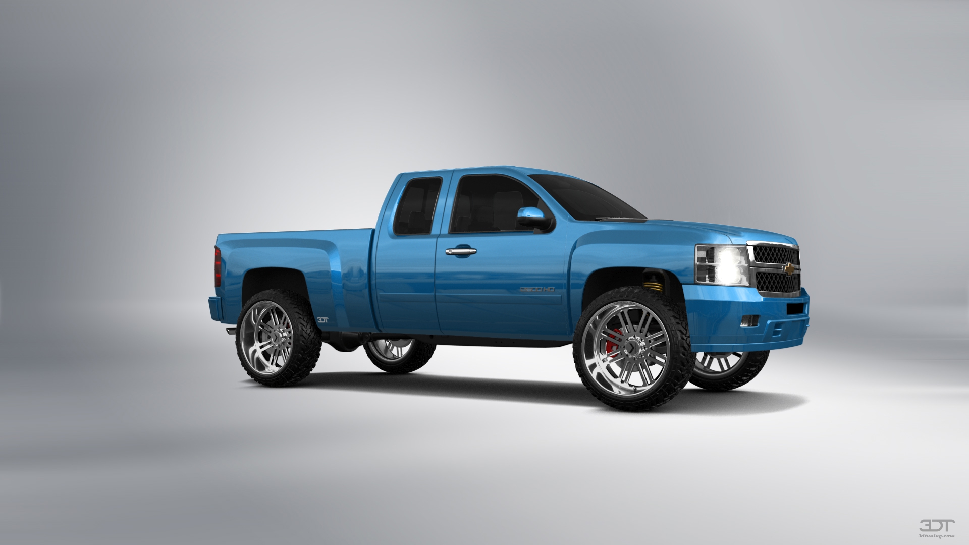 Chevrolet Silverado 2500 HD Extended Cab Pickup Truck 2007