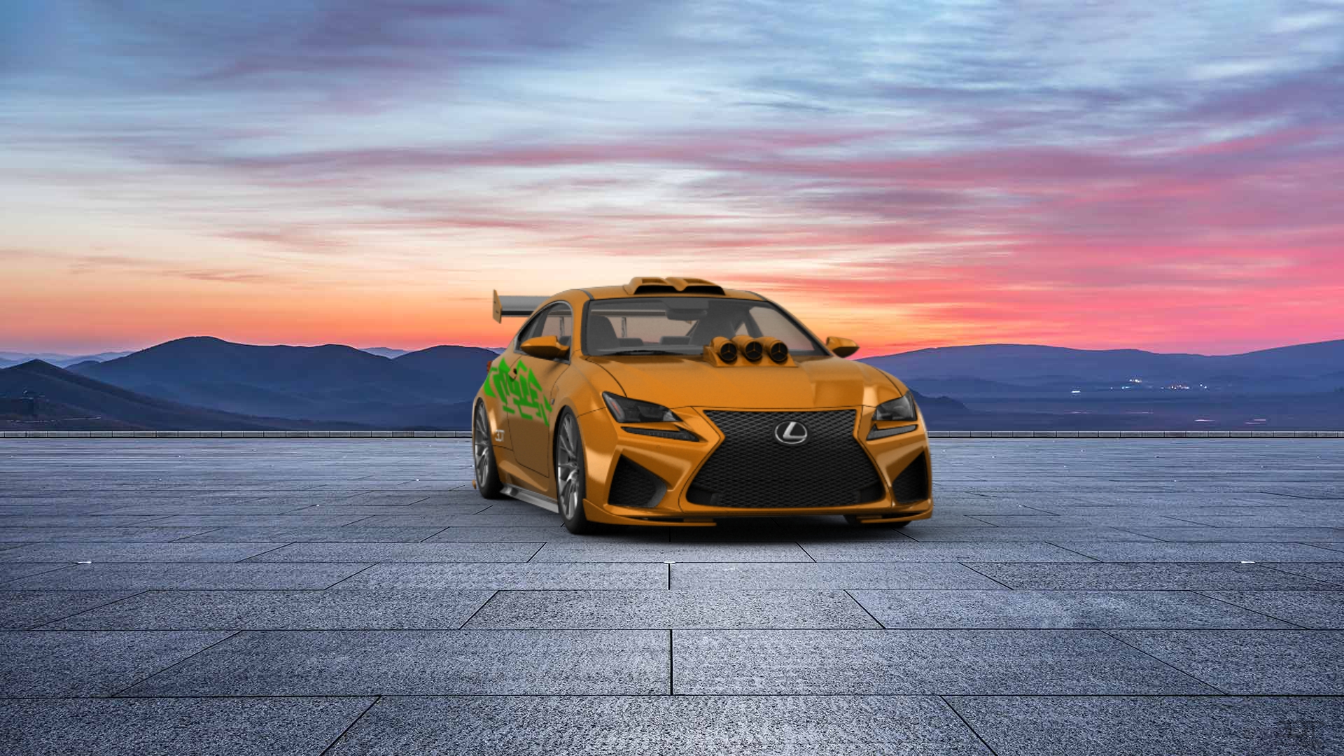 Lexus RC-F Coupe 2015 tuning