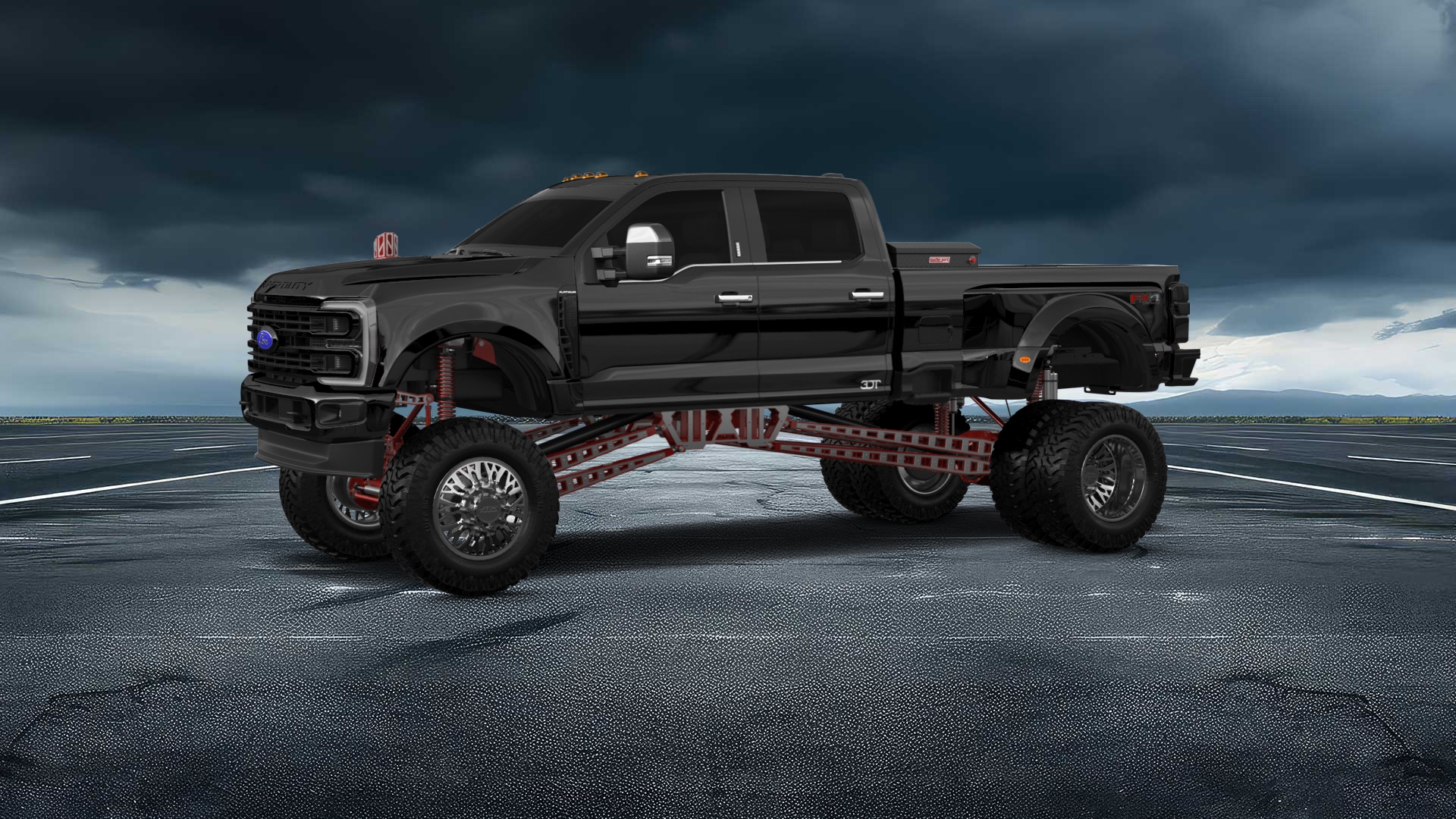Ford F-350 DRW Crew Cab 4 Door pickup truck 2023 tuning