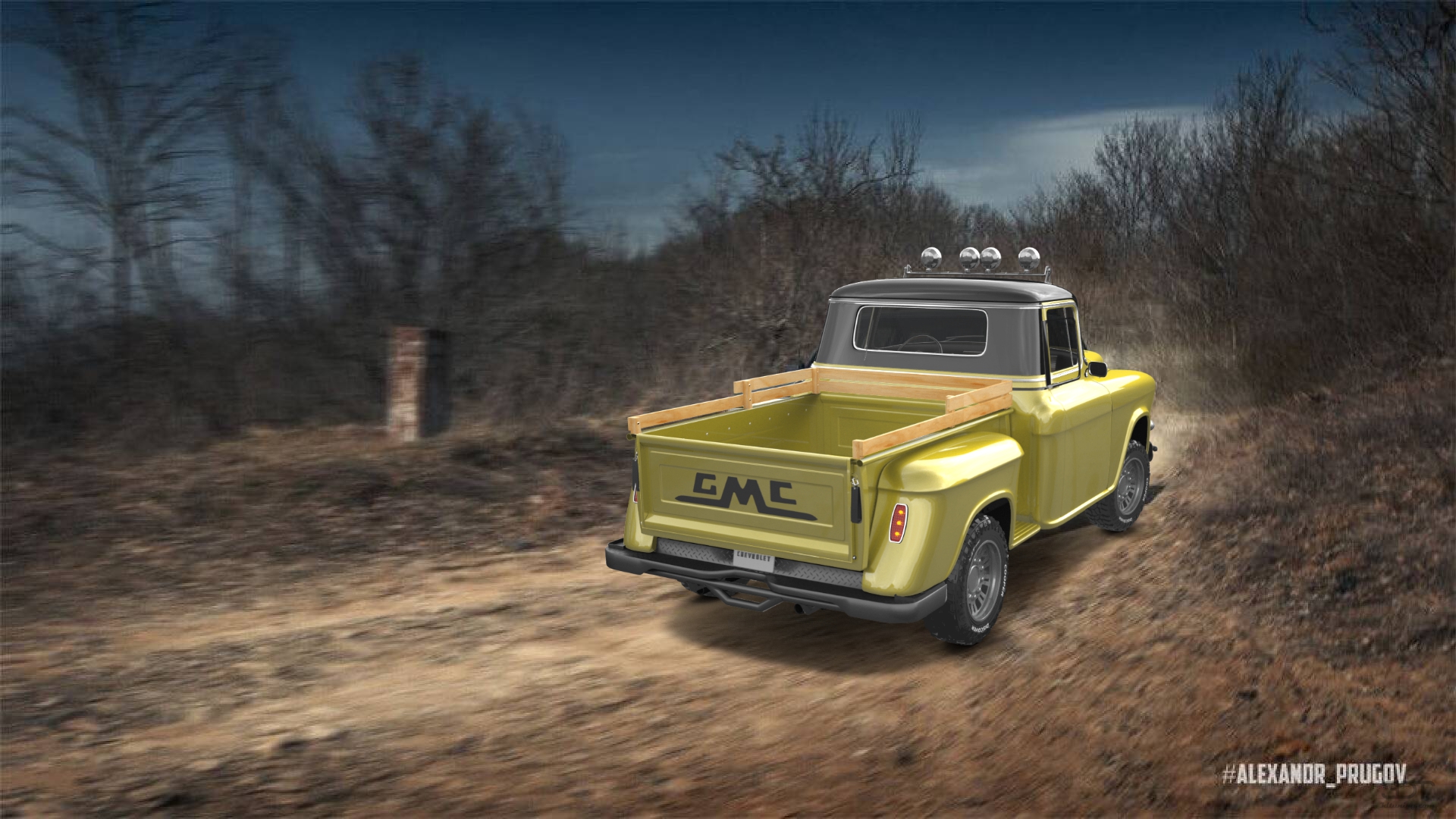 GMC 100 Stepside 2 Door pickup truck 1957 Images