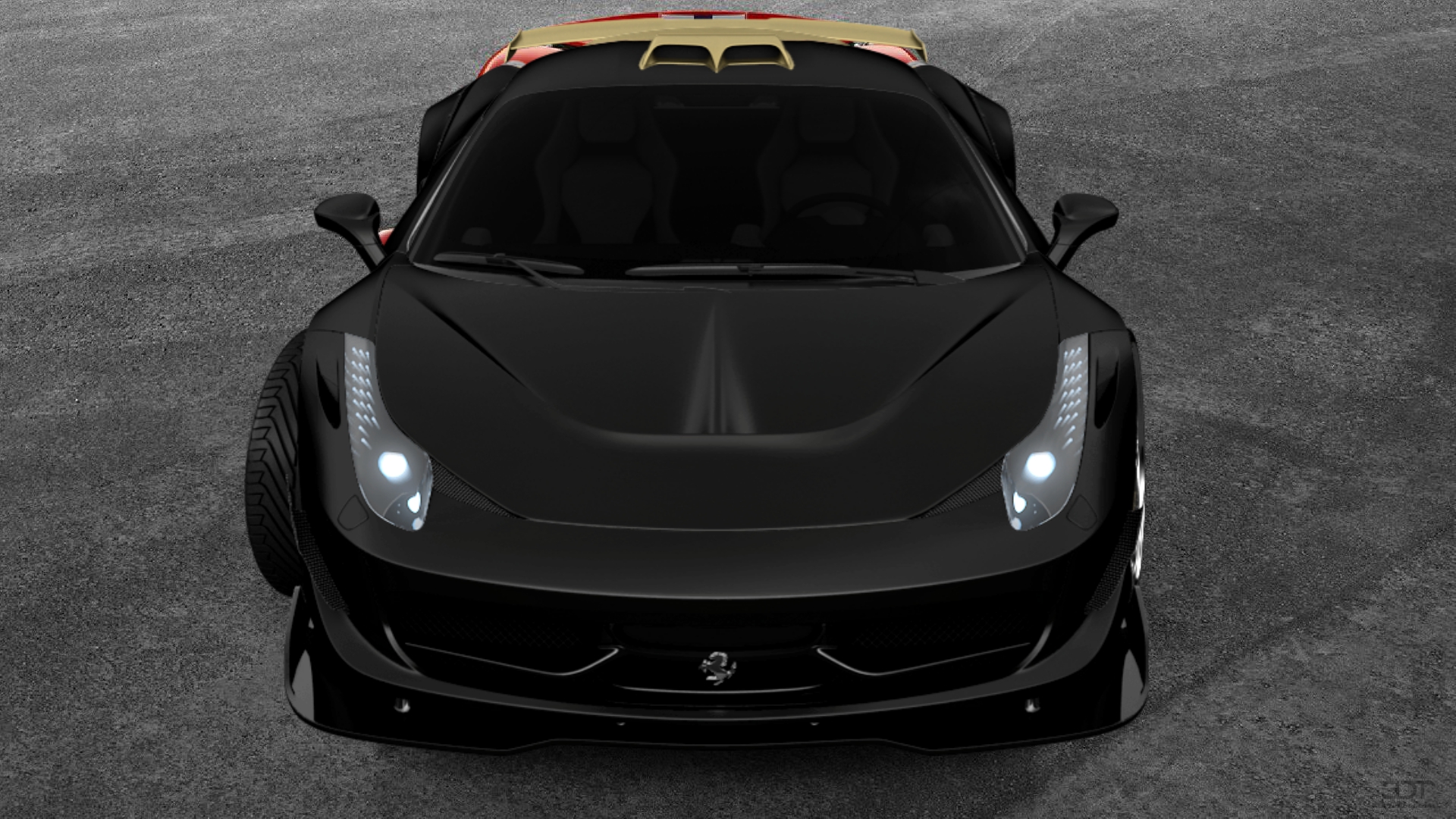 Ferrari 458 Italia 2 door spider 2010 tuning
