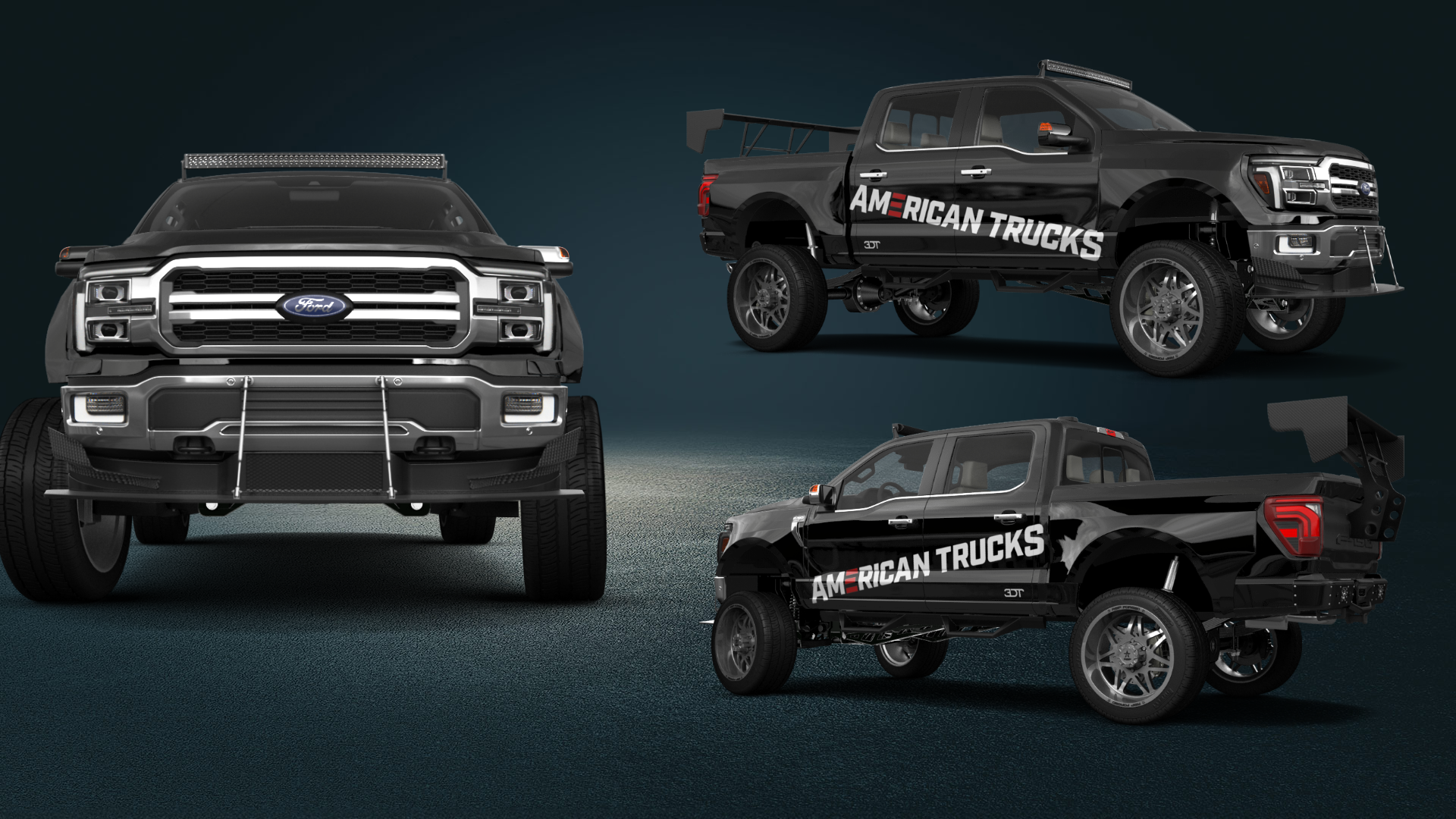 Ford F-150 SuperCrew 4 Door pickup truck 2024 Images