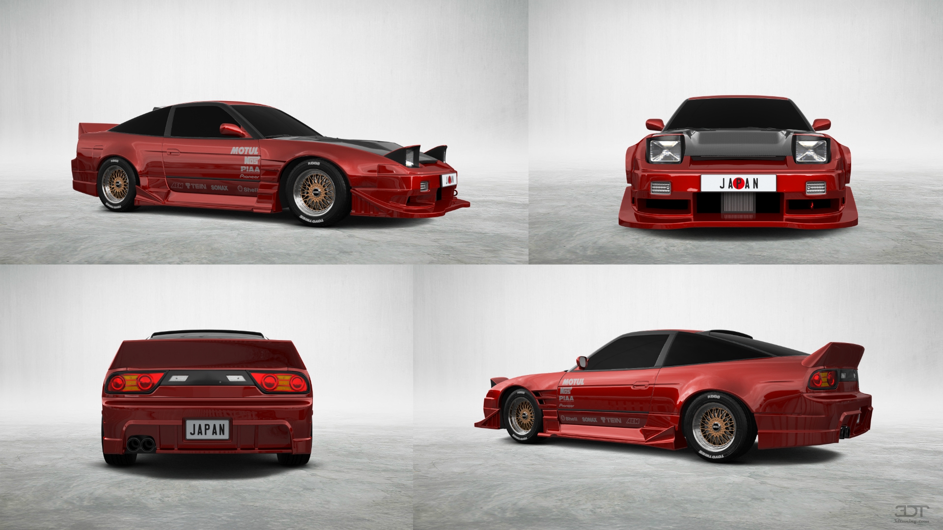 Nissan 240SX 3 Door Hatchback 1989 tuning