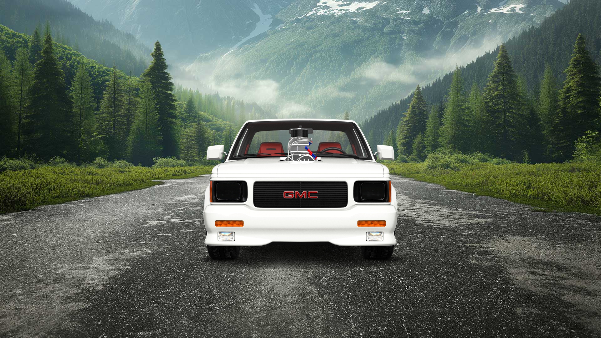 GMC Syclone 2 Door pickup truck 1991