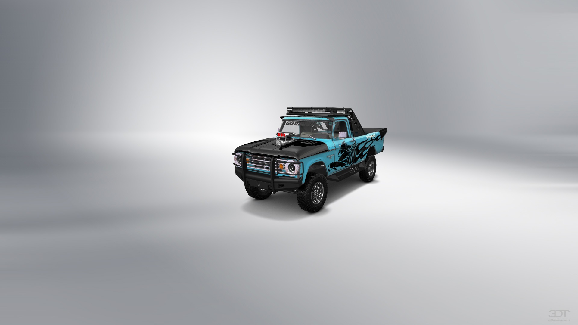 Dodge Power Wagon W200 2 Door pickup truck 1966