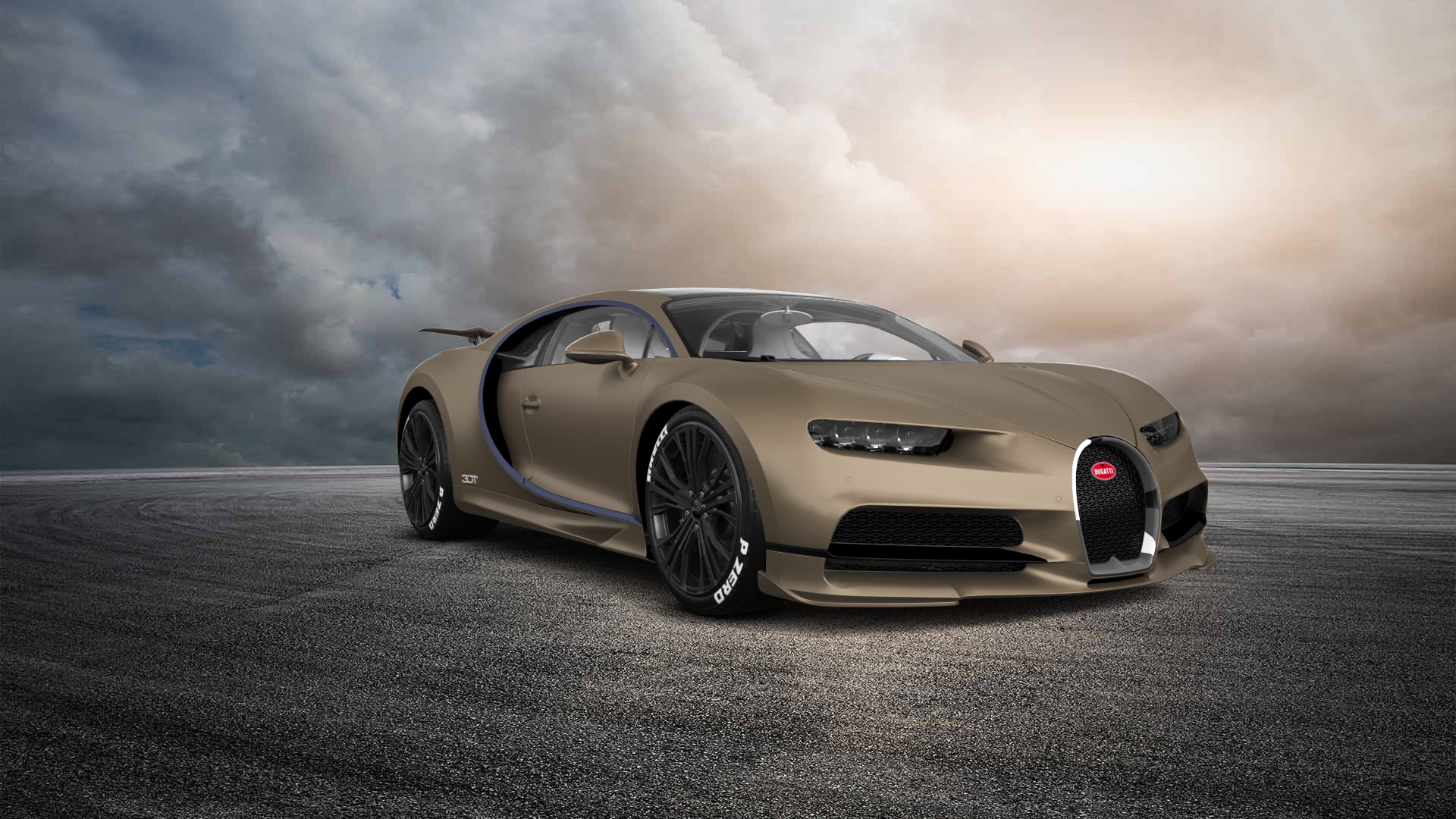 Bugatti Chiron 2 Door Coupe 2016