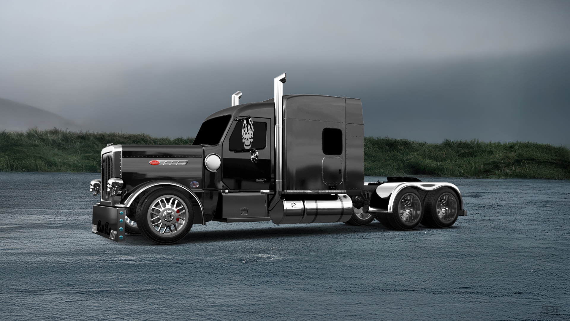 Peterbilt 589 Sleeper Cab Truck 2024 tuning