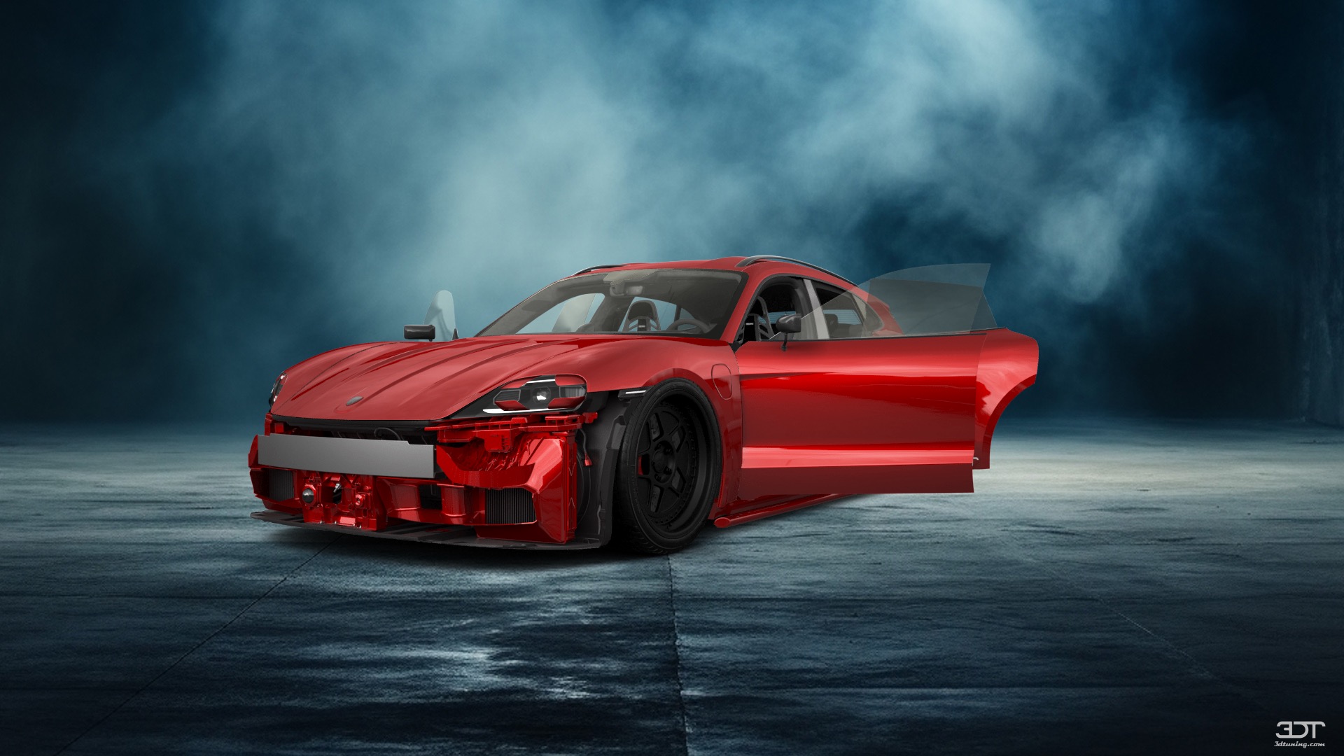 Tuning Porsche Taycan Sport Turismo Shooting Brake 2019