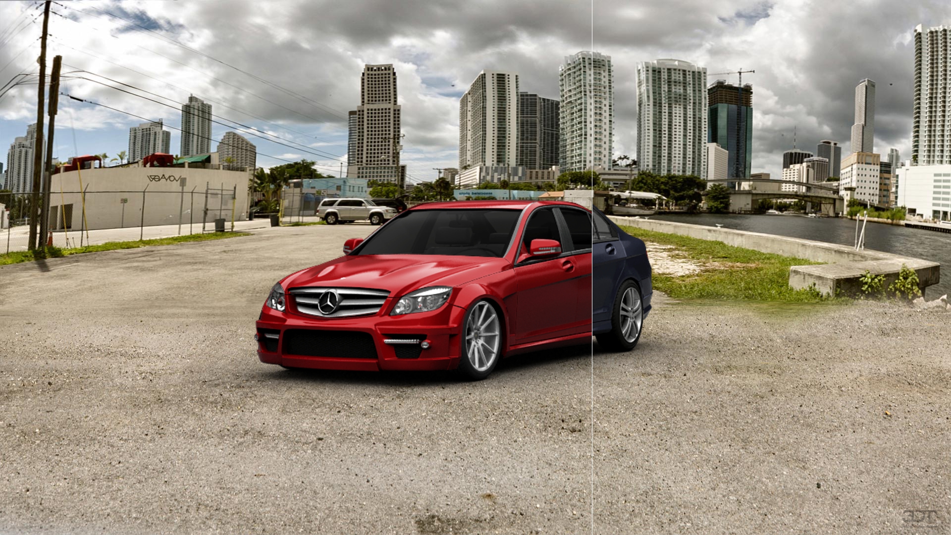 Mercedes C class Sedan 2007 tuning