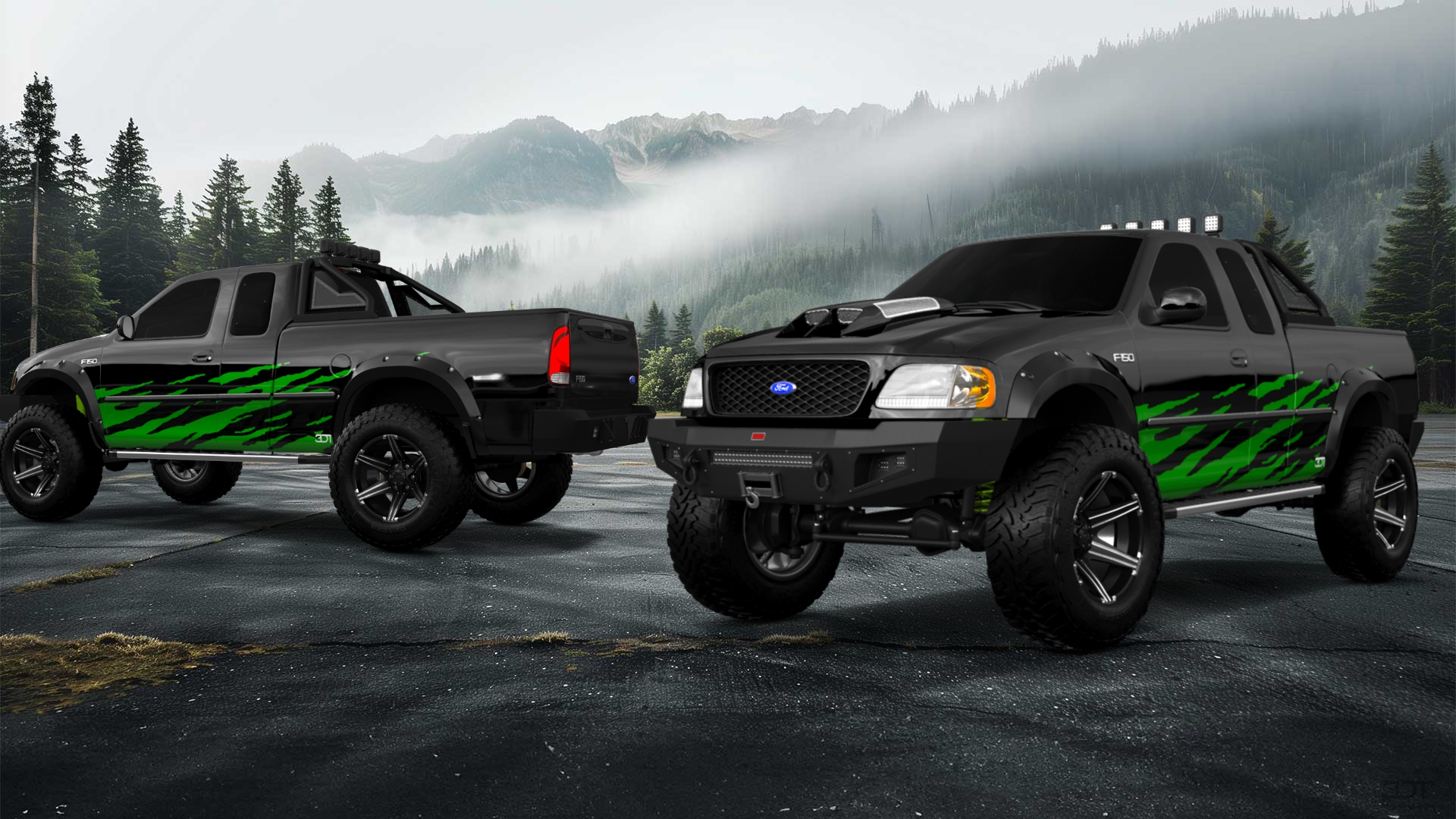 Ford F-150 SuperCab 2 Door pickup truck 1997 tuning