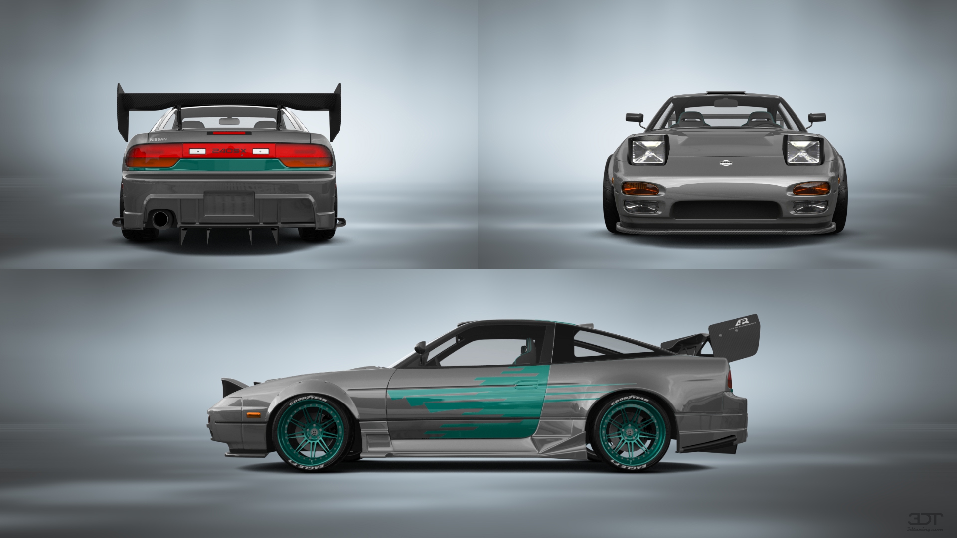 Nissan 240SX 3 Door Hatchback 1989 tuning