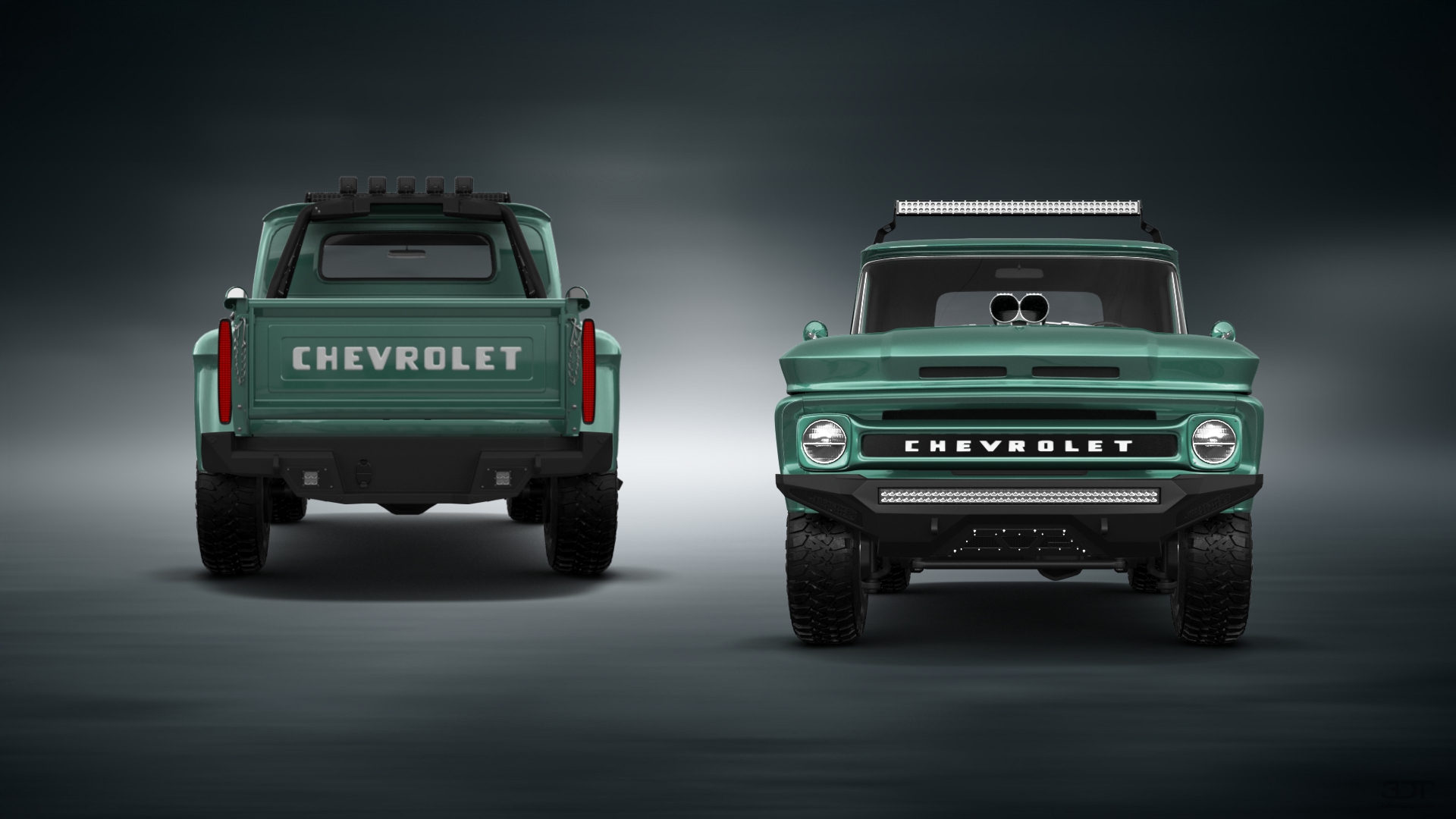 Chevrolet C-10 Stepside 2 Door pickup truck 1963